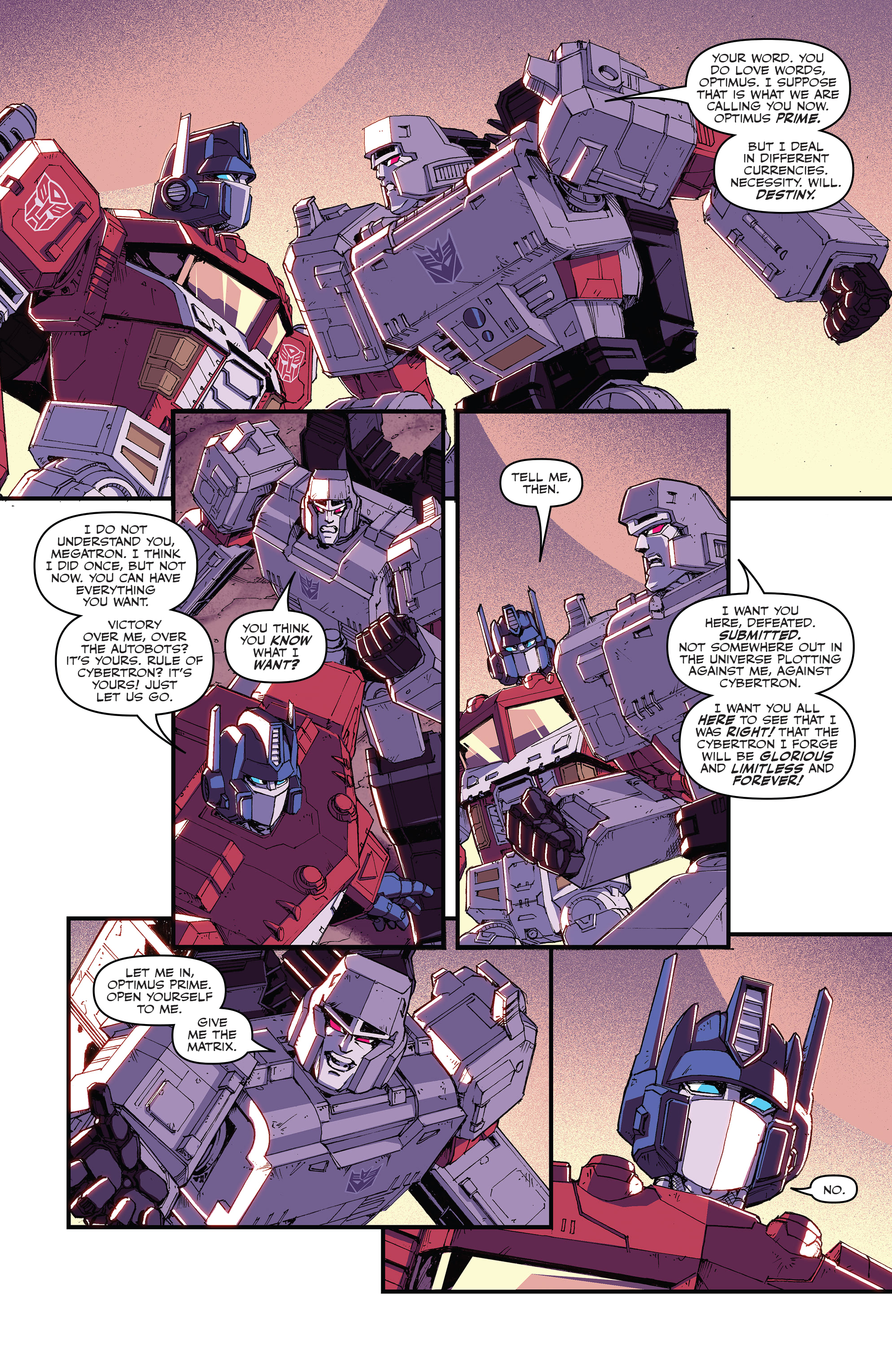 Read online Transformers: Fate of Cybertron comic -  Issue # Full - 4
