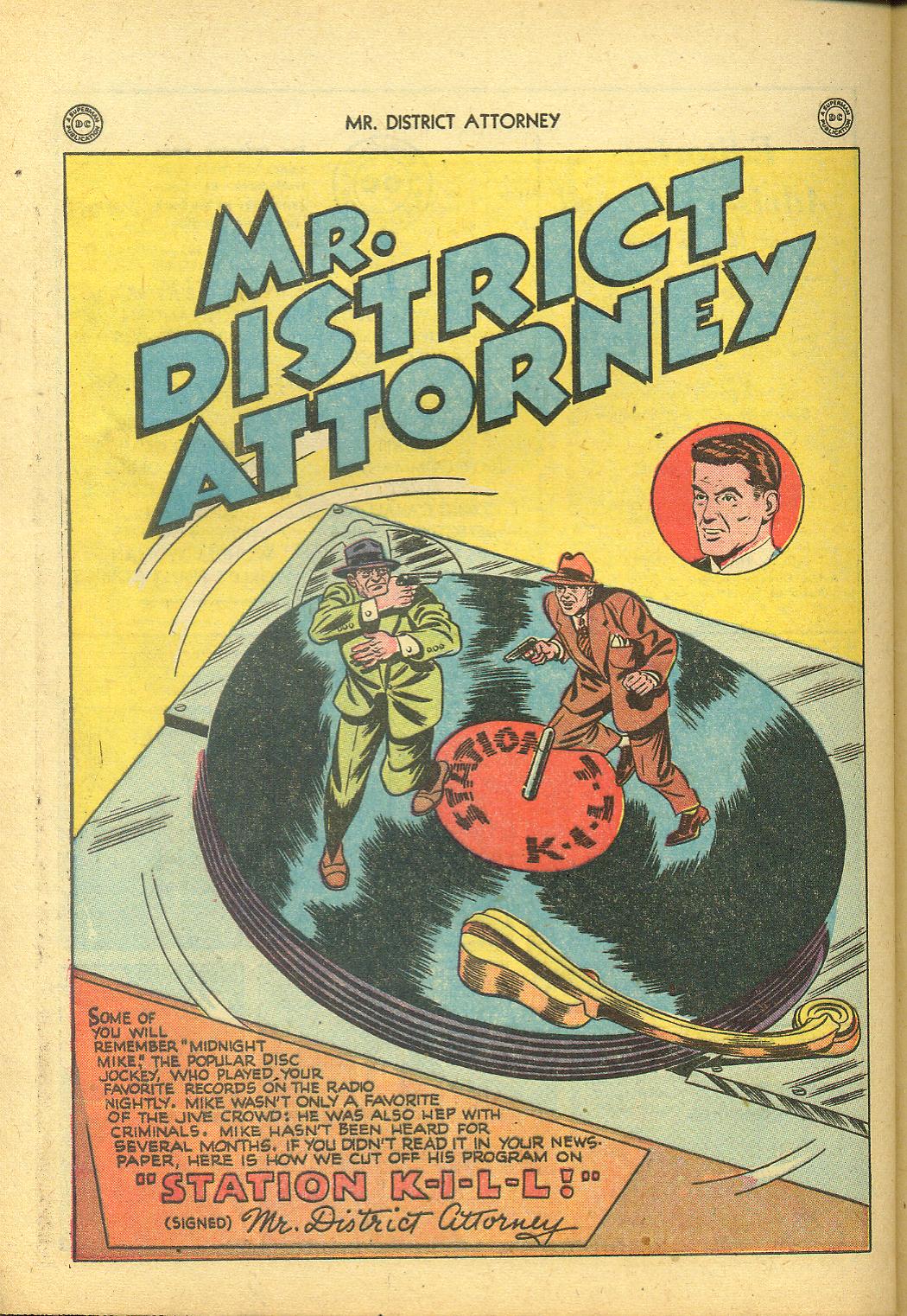 Read online Mr. District Attorney comic -  Issue #2 - 42