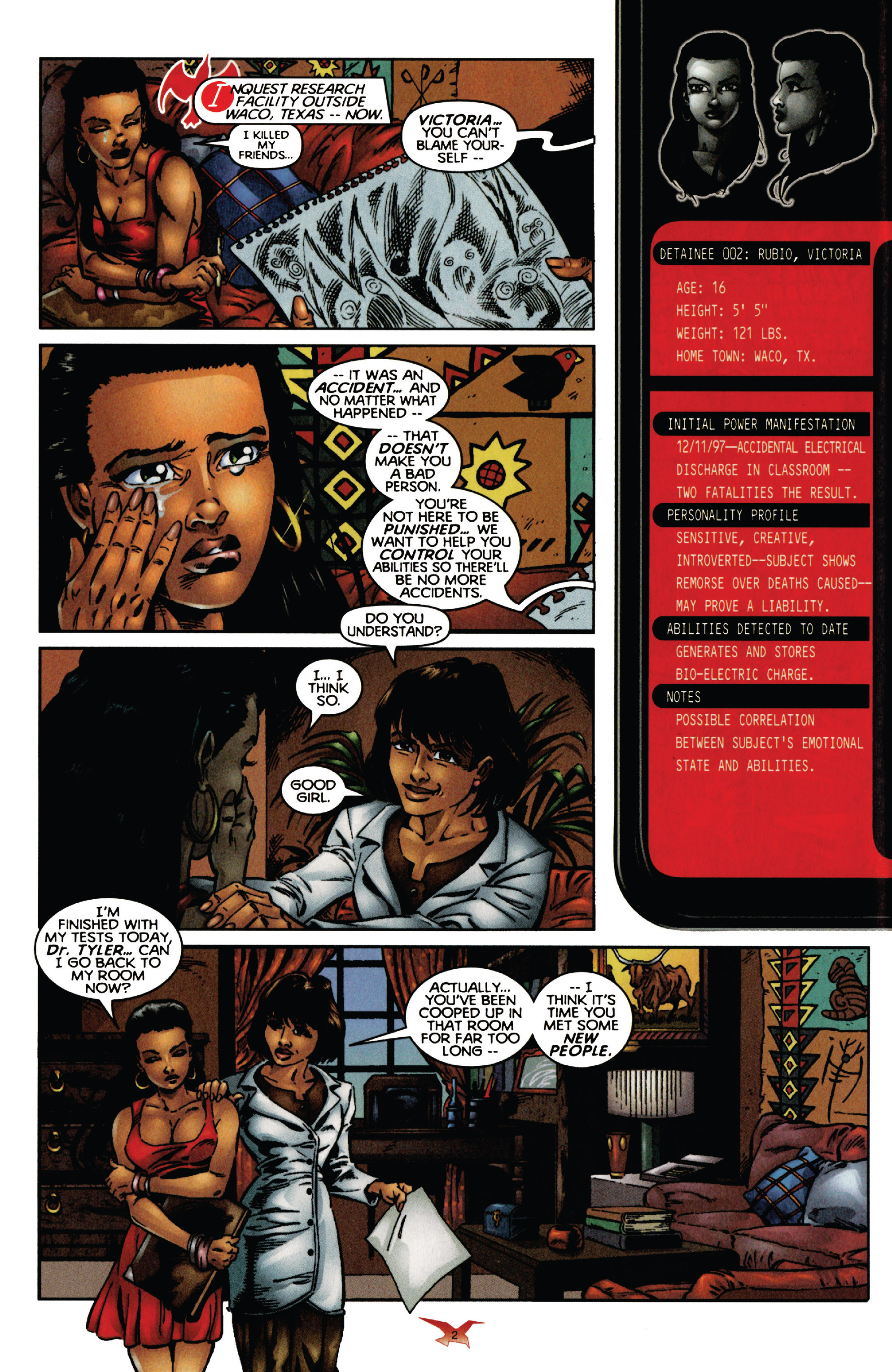 Read online Harbinger: Acts of God comic -  Issue # Full - 4