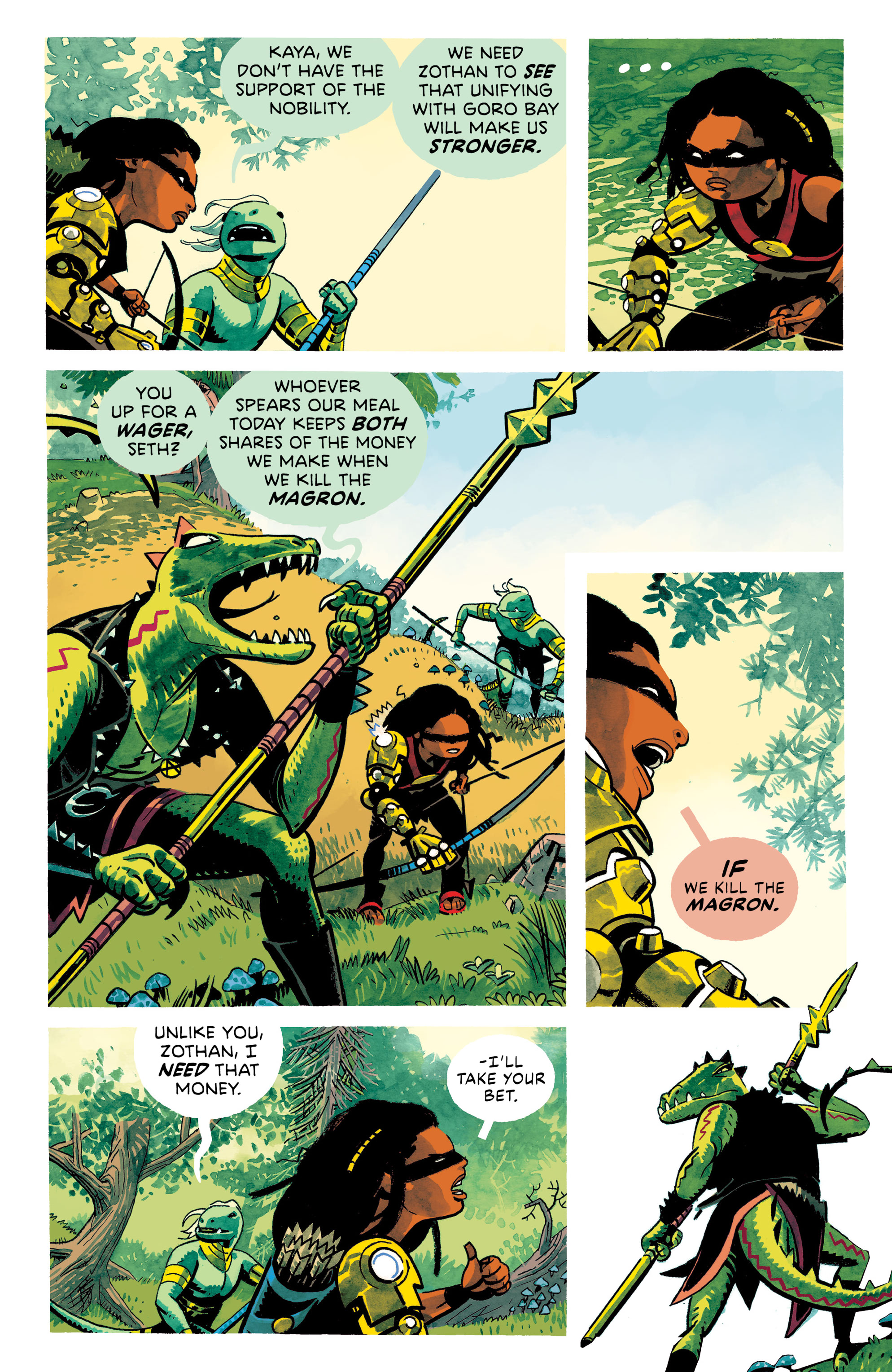 Read online Kaya comic -  Issue #2 - 10