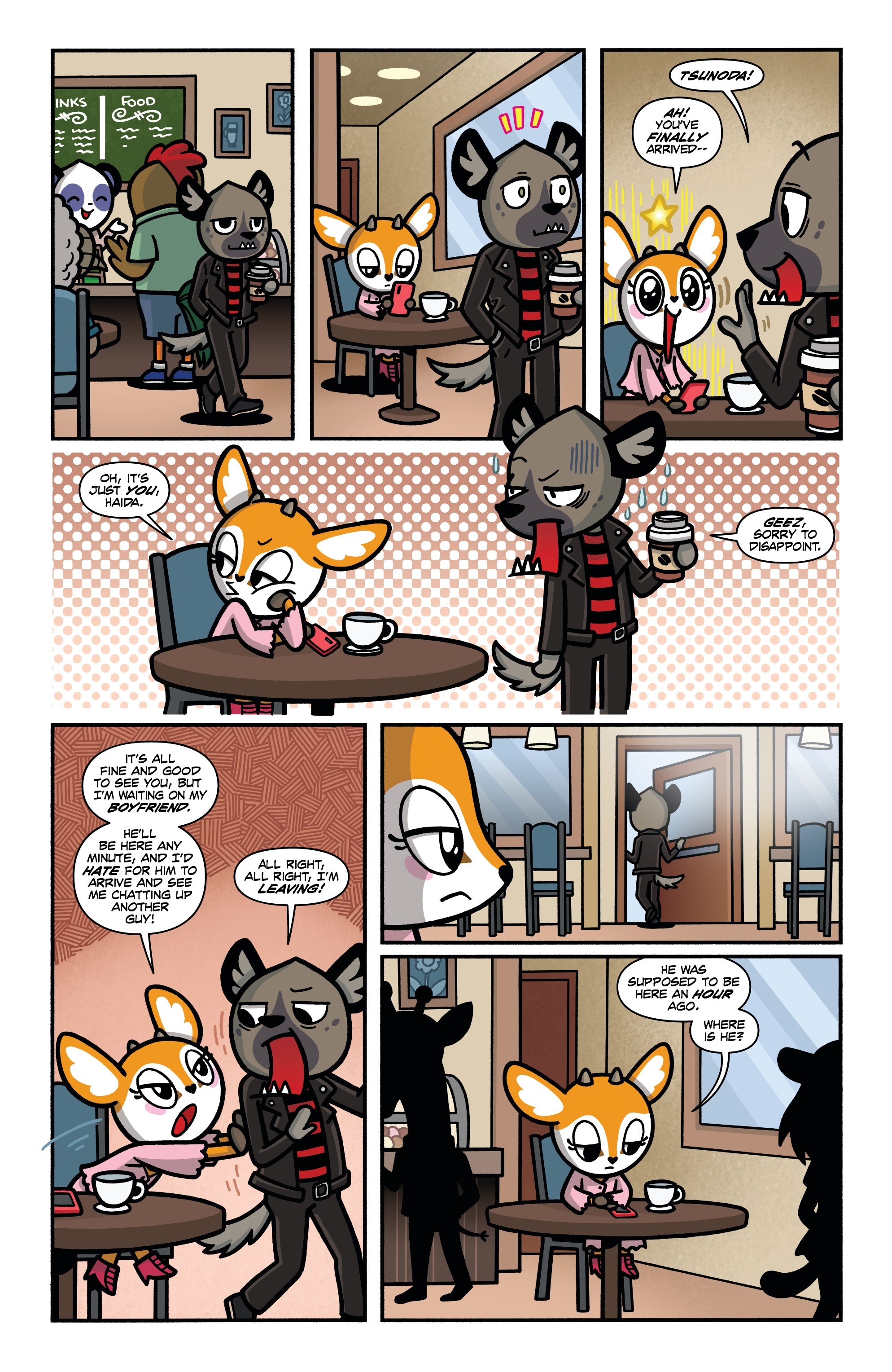 Read online Aggretsuko: Out of Office comic -  Issue #1 - 11