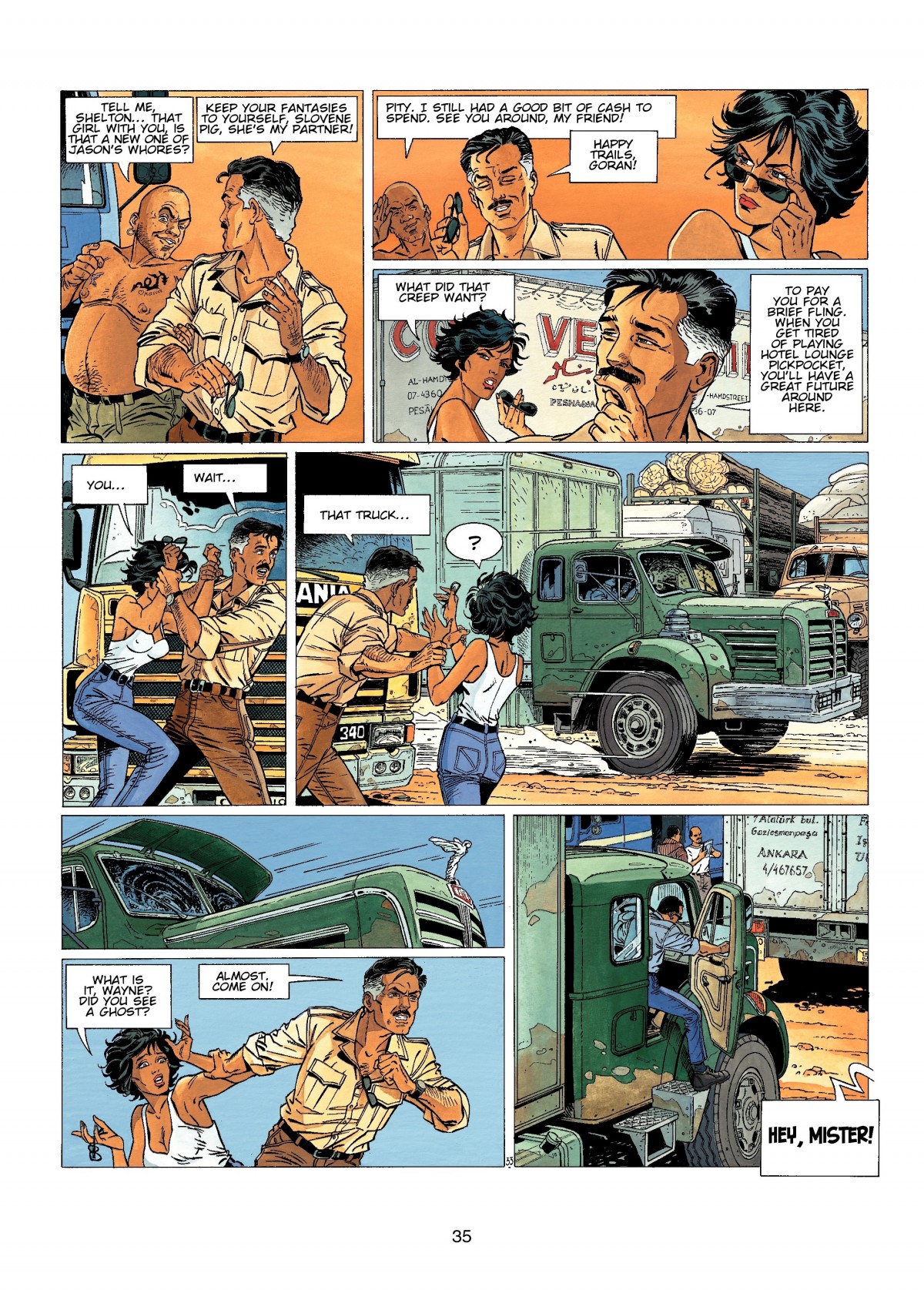 Read online Wayne Shelton comic -  Issue #1 - 35