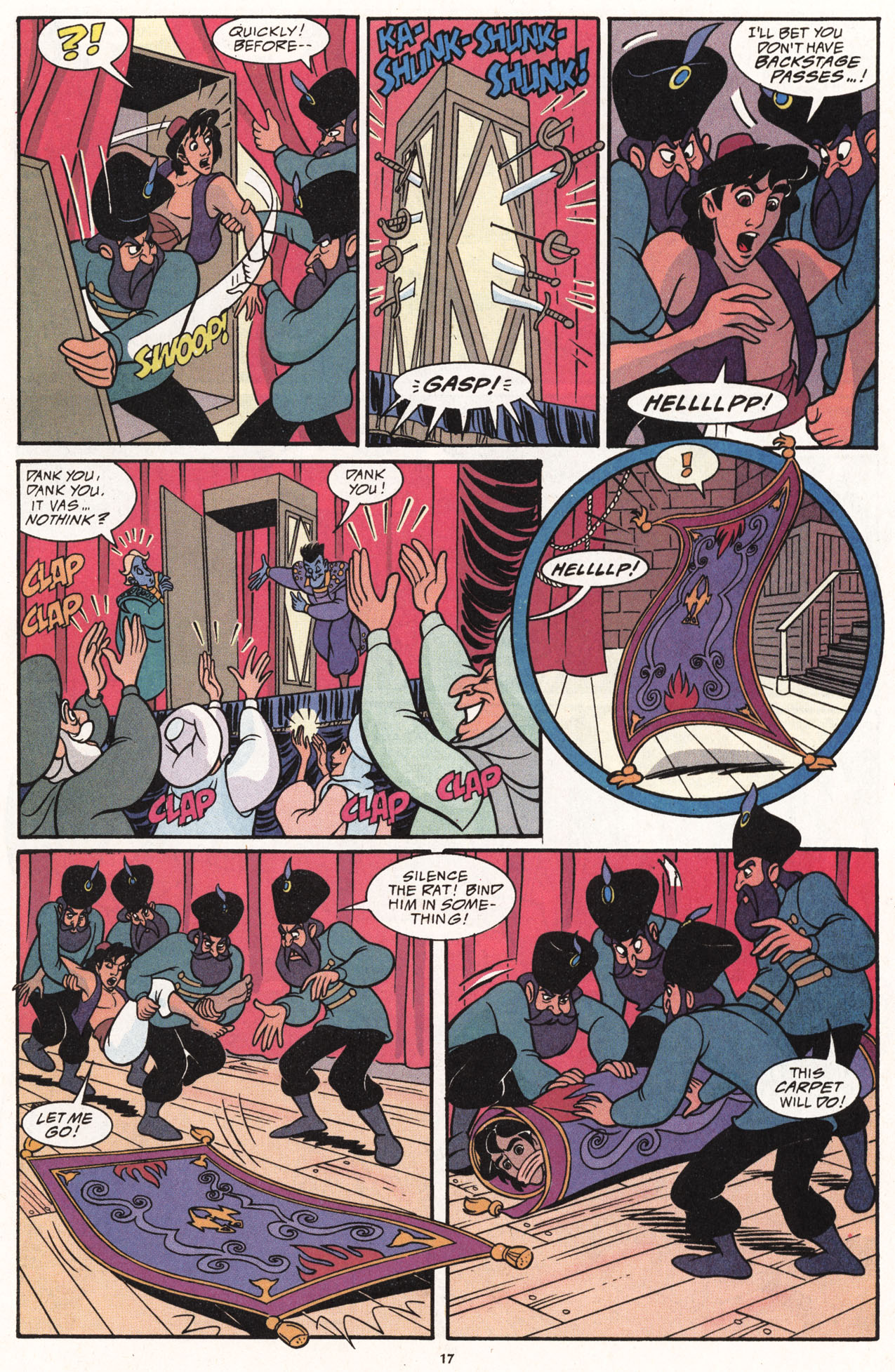 Read online Disney's Aladdin comic -  Issue #5 - 19