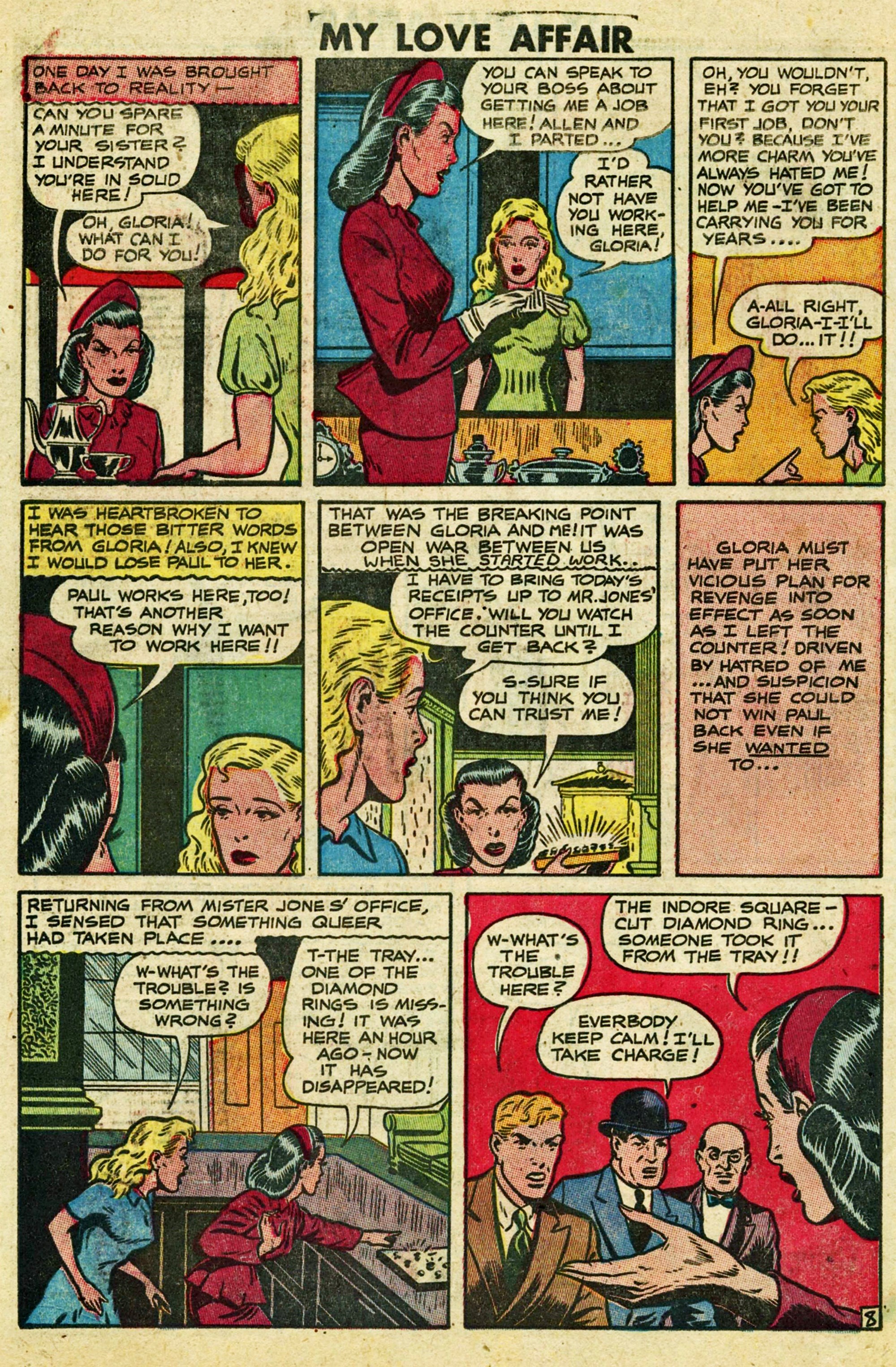 Read online My Love Affair comic -  Issue #2 - 31