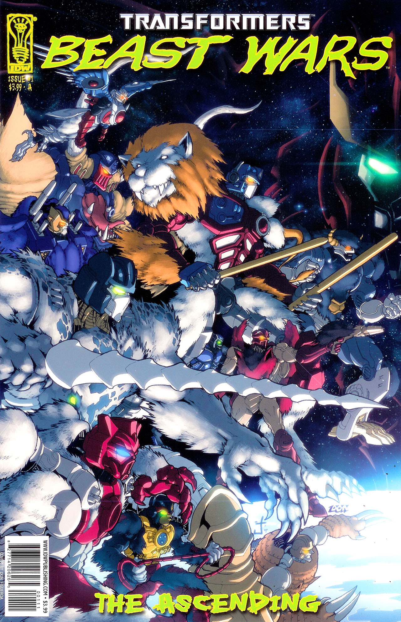 Read online Transformers: Beast Wars: The Ascending comic -  Issue #1 - 1