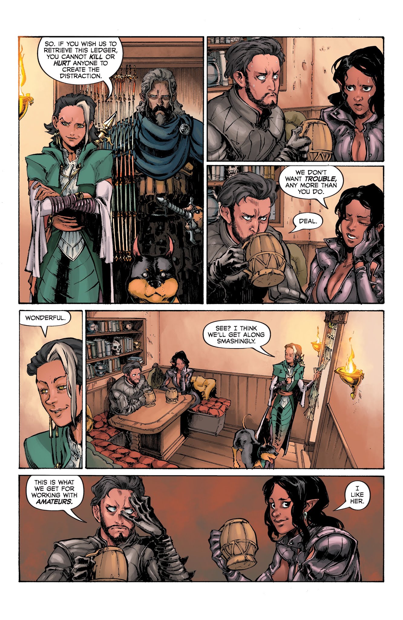 Read online Dragon Age: Deception comic -  Issue #2 - 11
