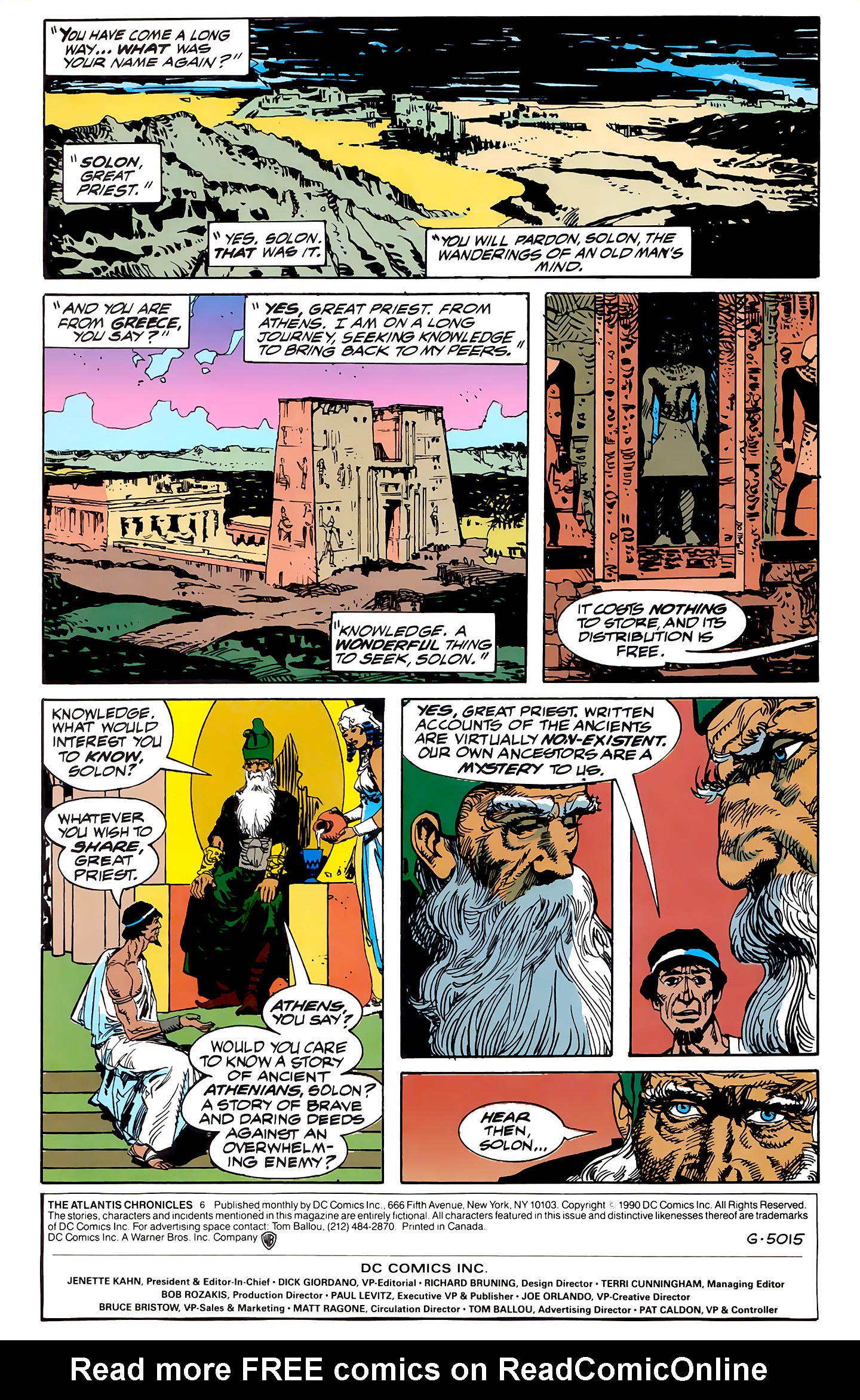 Read online Atlantis Chronicles comic -  Issue #6 - 2