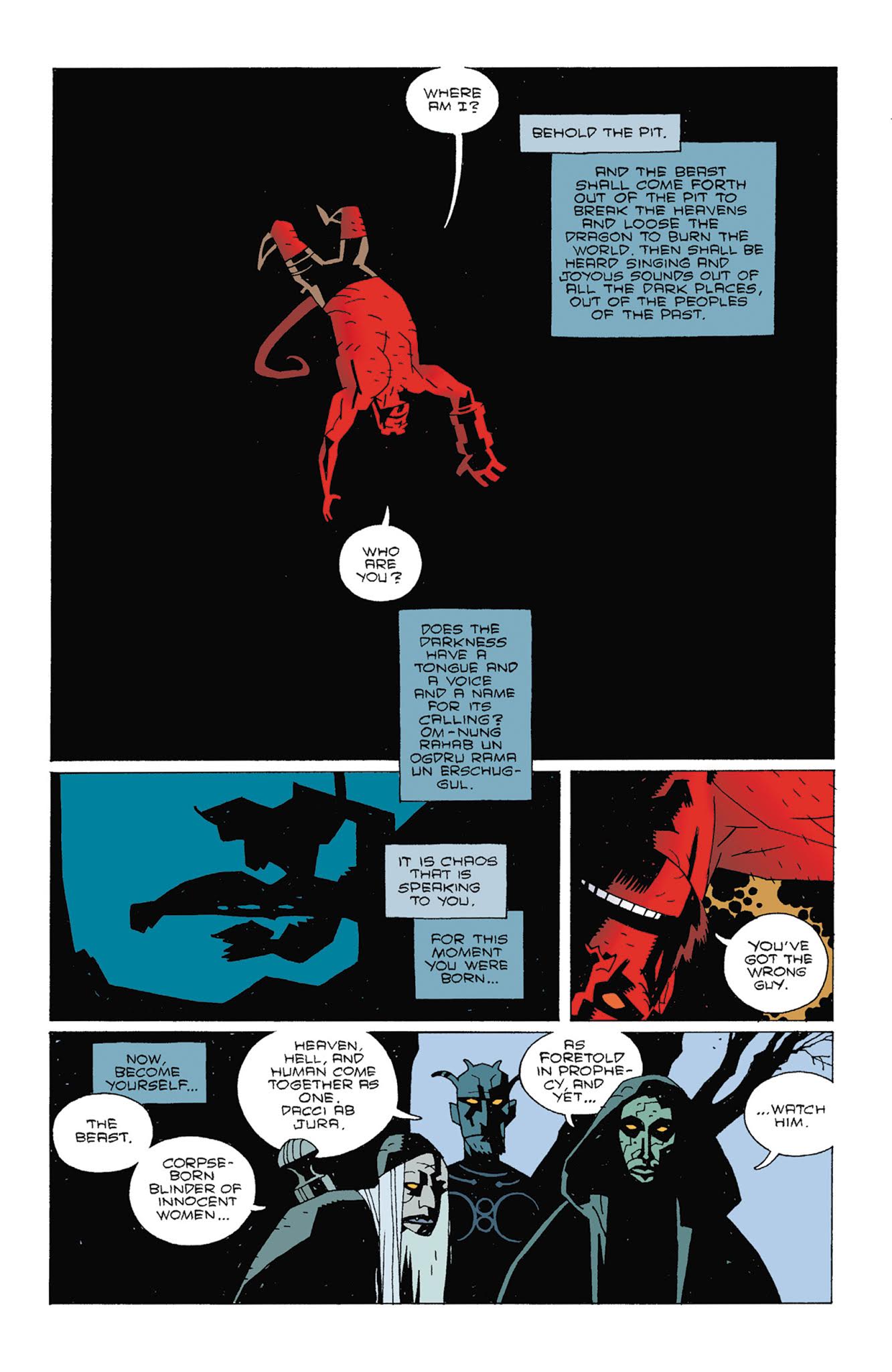 Read online Hellboy: Wake the Devil comic -  Issue # _TPB - 121