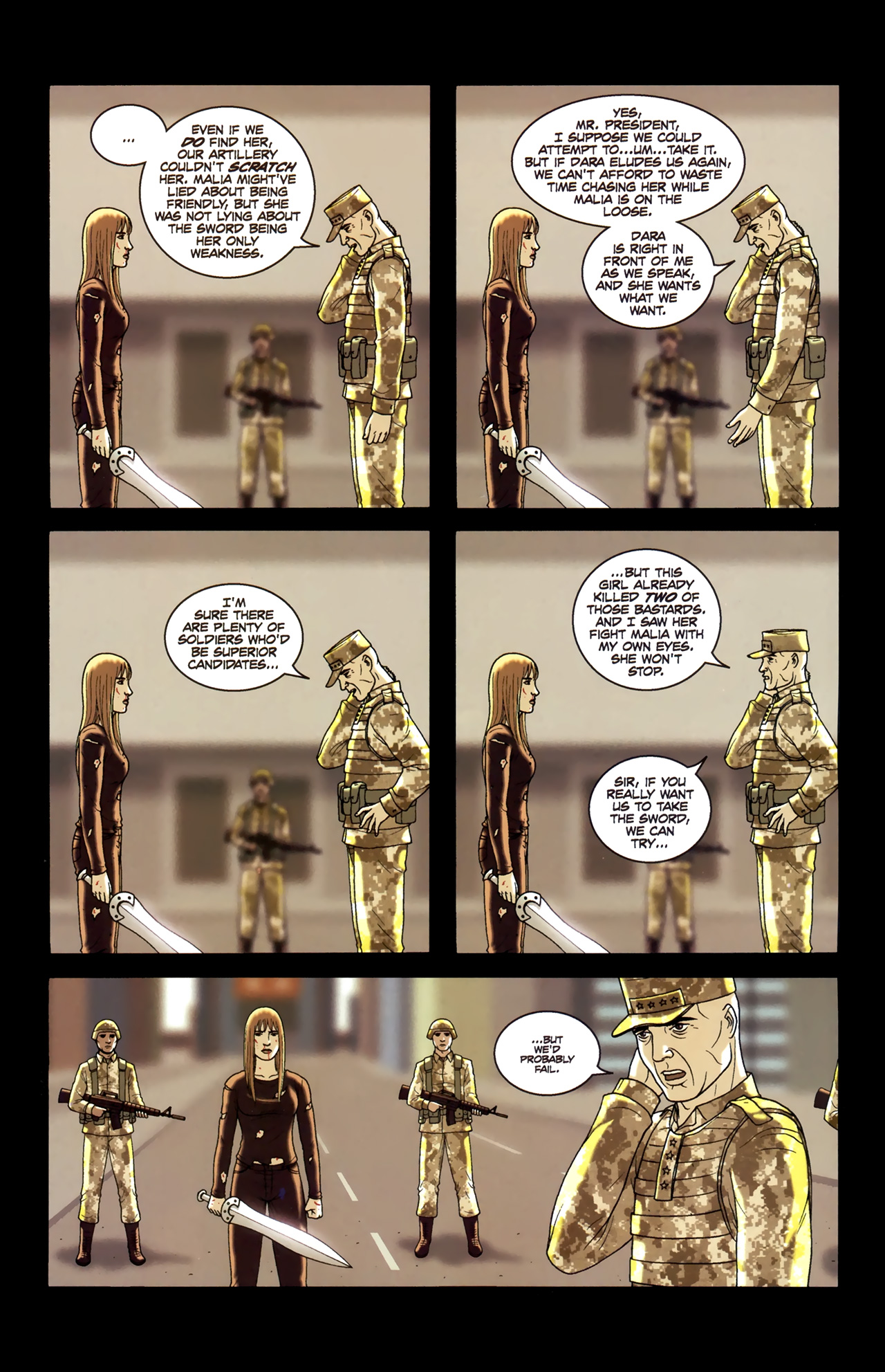 Read online The Sword comic -  Issue #23 - 5