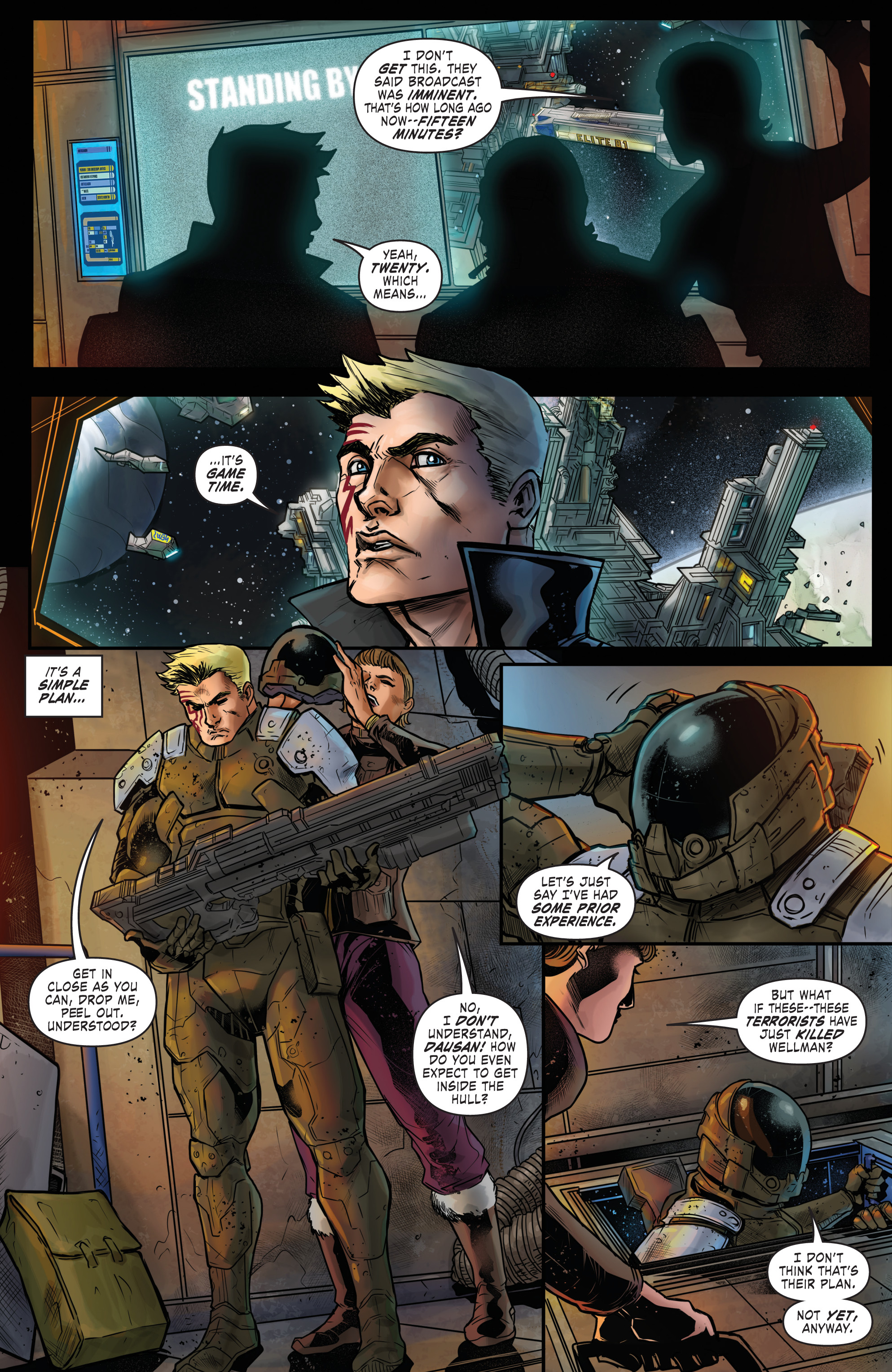 Read online Altered Carbon: Download Blues comic -  Issue # TPB - 111