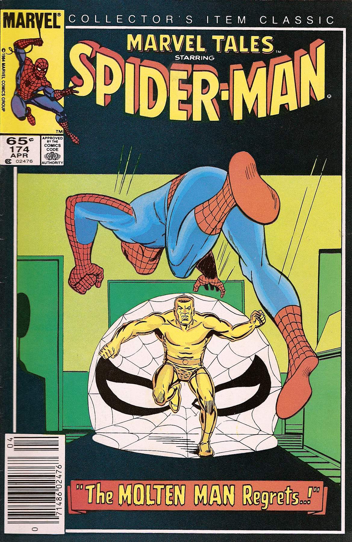 Read online Marvel Tales (1964) comic -  Issue #174 - 1