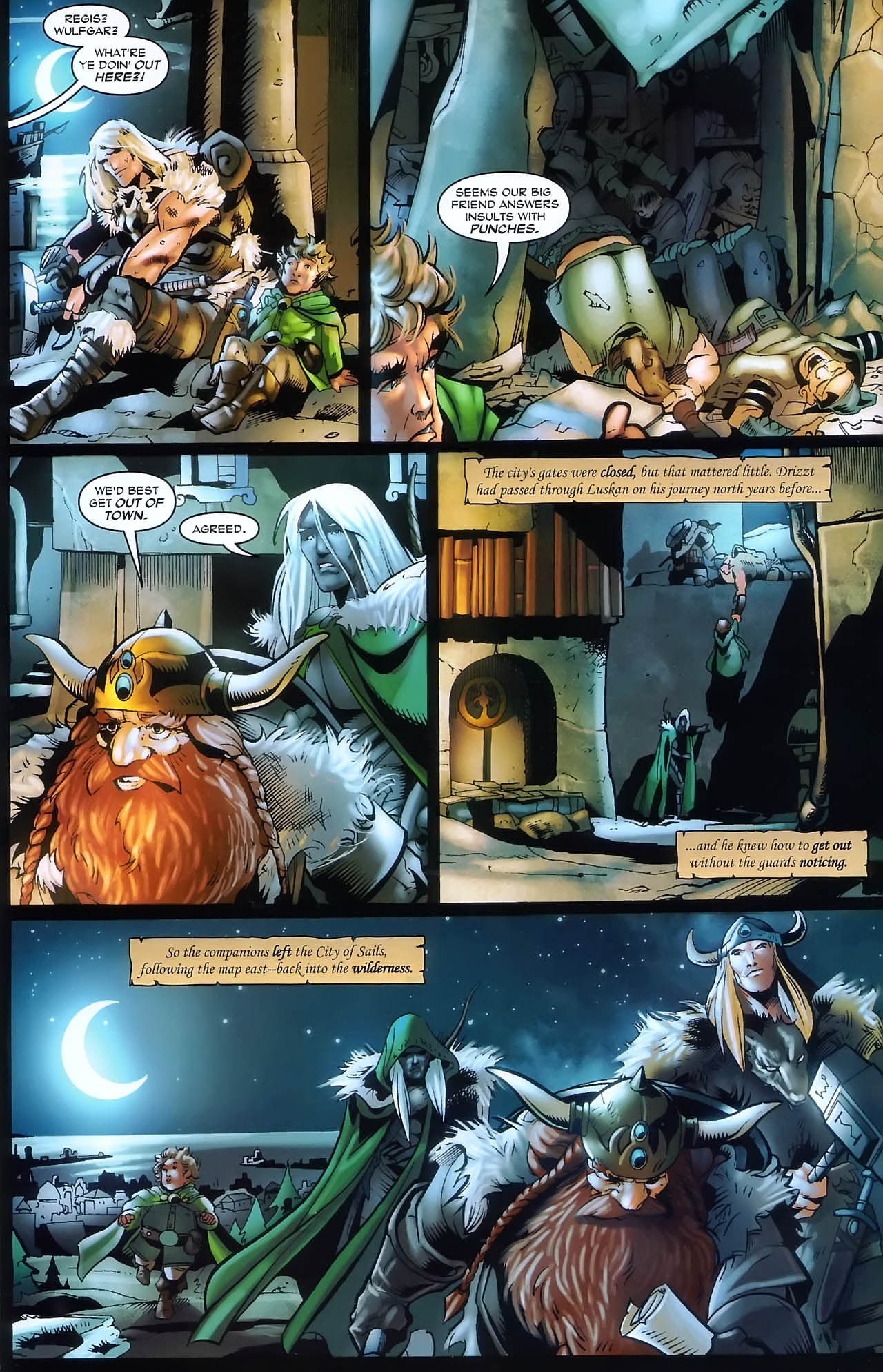 Read online Forgotten Realms: Streams of Silver comic -  Issue #1 - 18