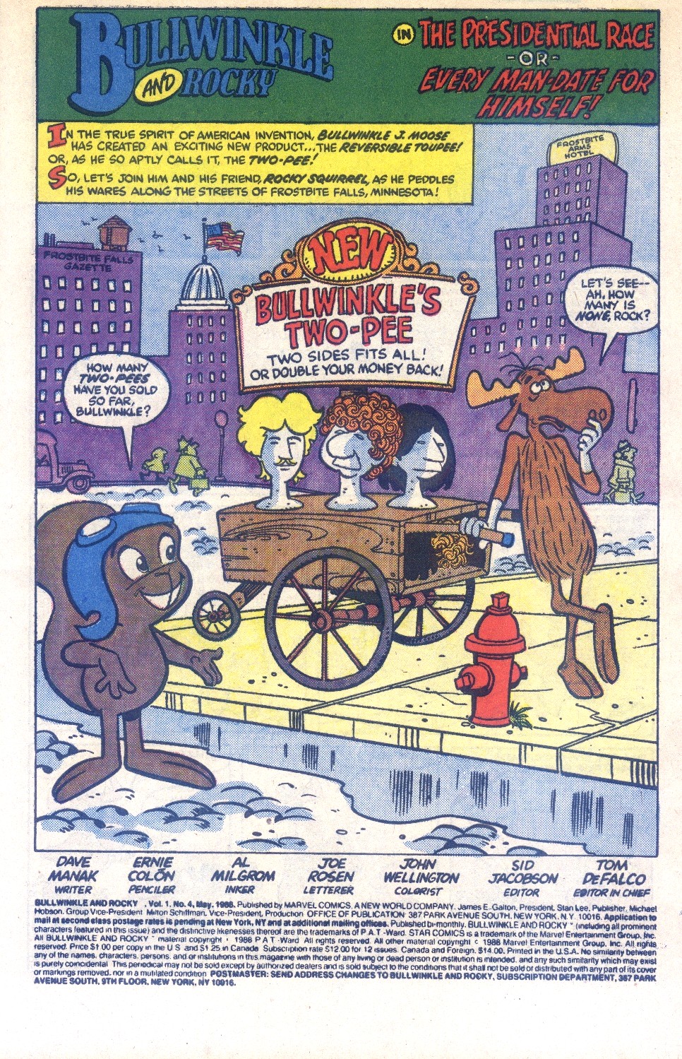 Read online Bullwinkle and Rocky comic -  Issue #4 - 3