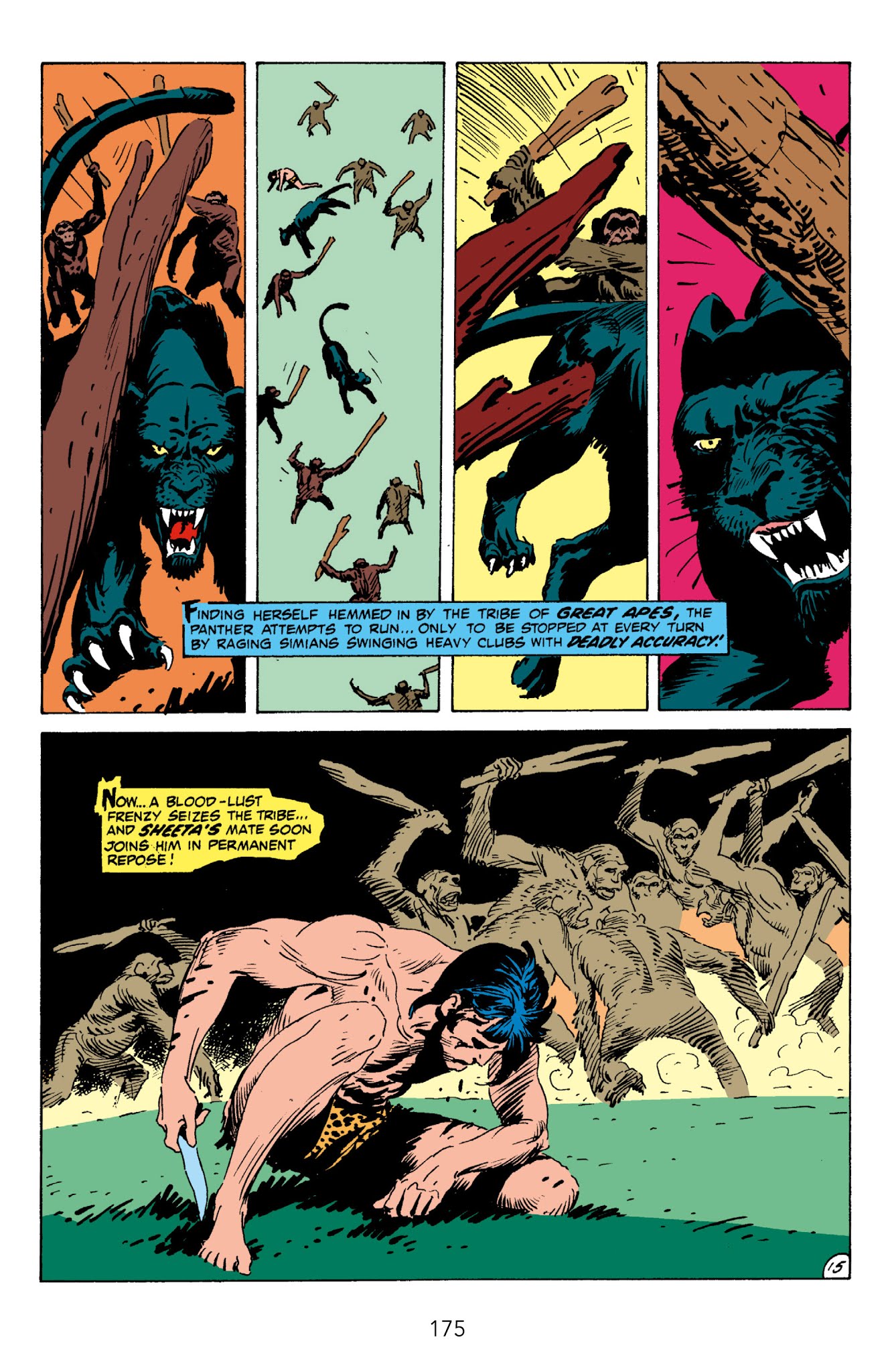 Read online Edgar Rice Burroughs' Tarzan The Joe Kubert Years comic -  Issue # TPB 1 (Part 2) - 76