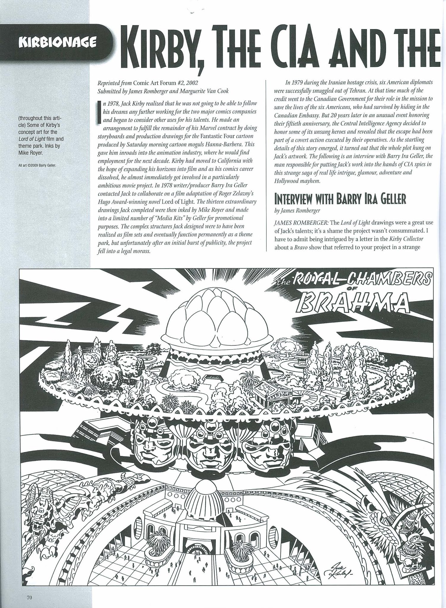 Read online The Jack Kirby Collector comic -  Issue #52 - 71