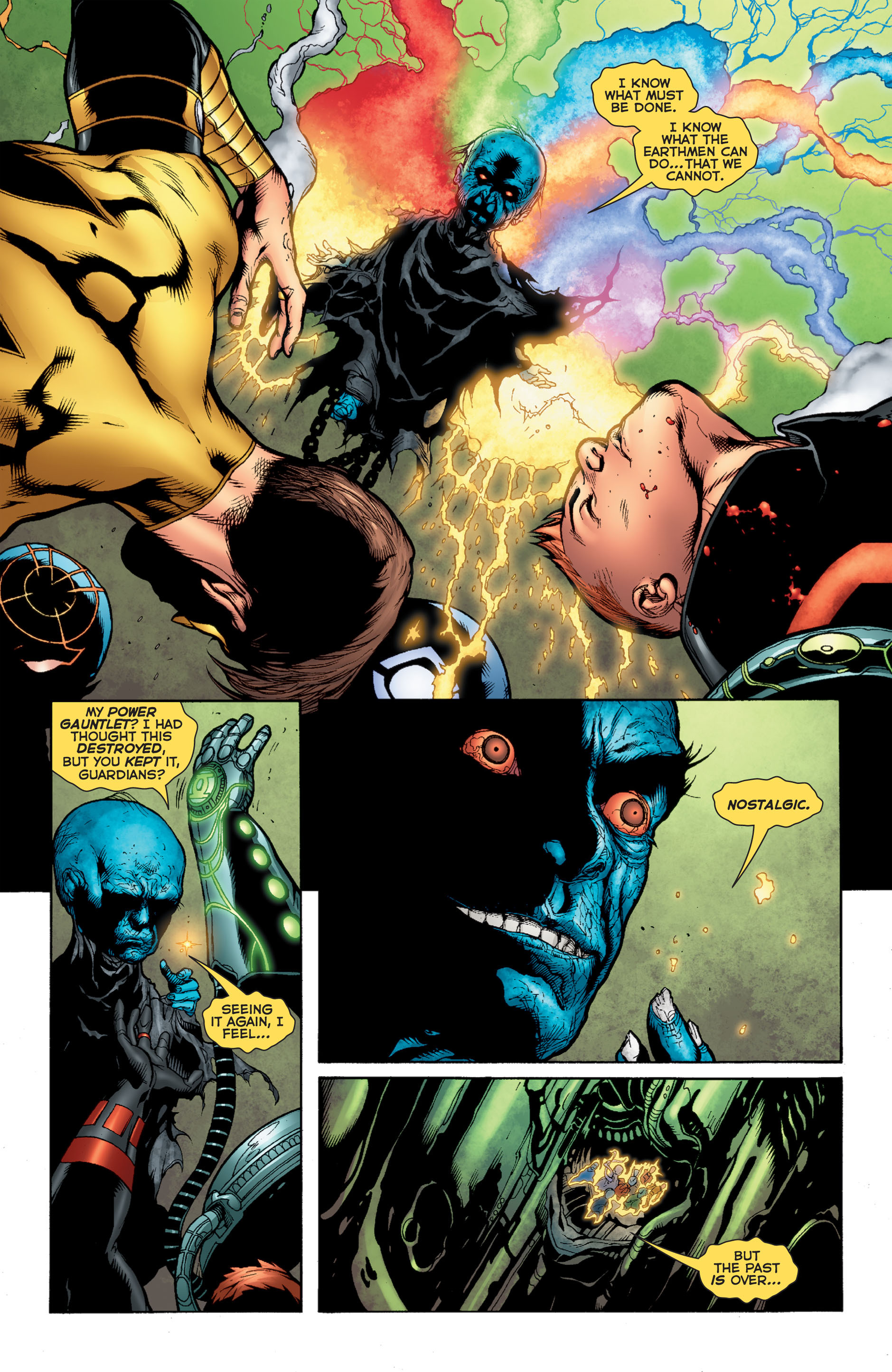 Read online Green Lantern: War of the Green Lanterns (2011) comic -  Issue # TPB - 160