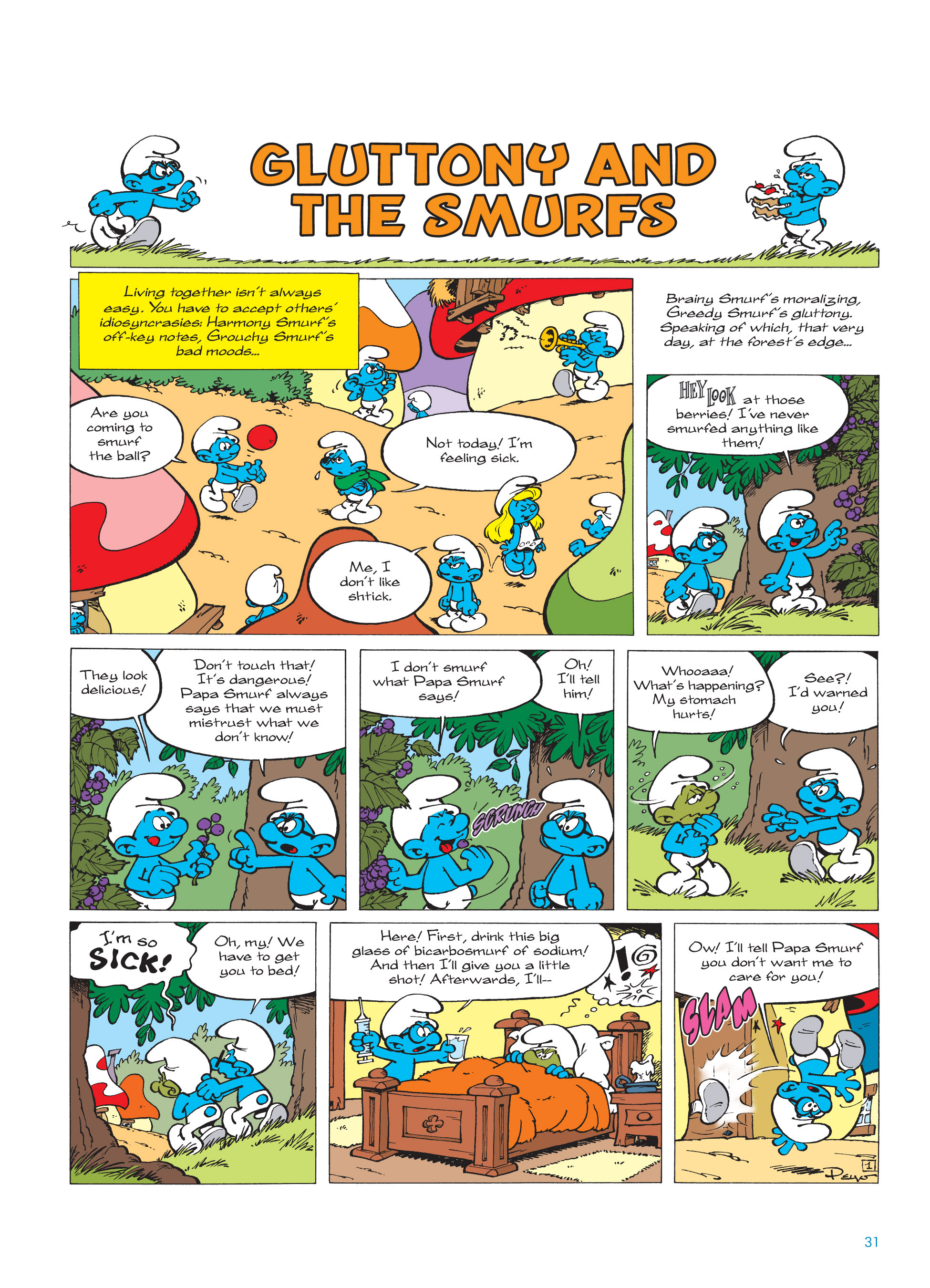 Read online The Smurfs comic -  Issue #16 - 32