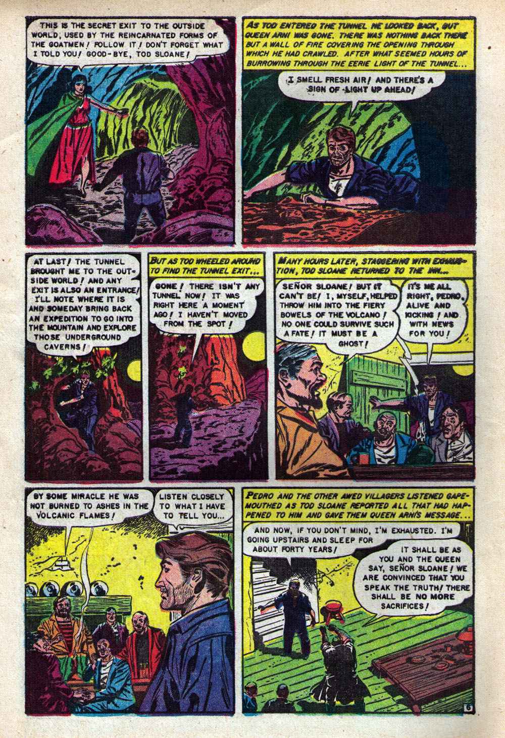 Read online Baffling Mysteries comic -  Issue #5 - 8