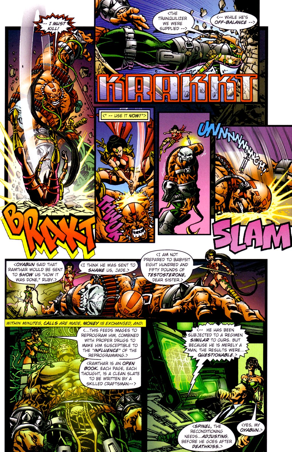 Read online Jade Warriors comic -  Issue #2 - 6