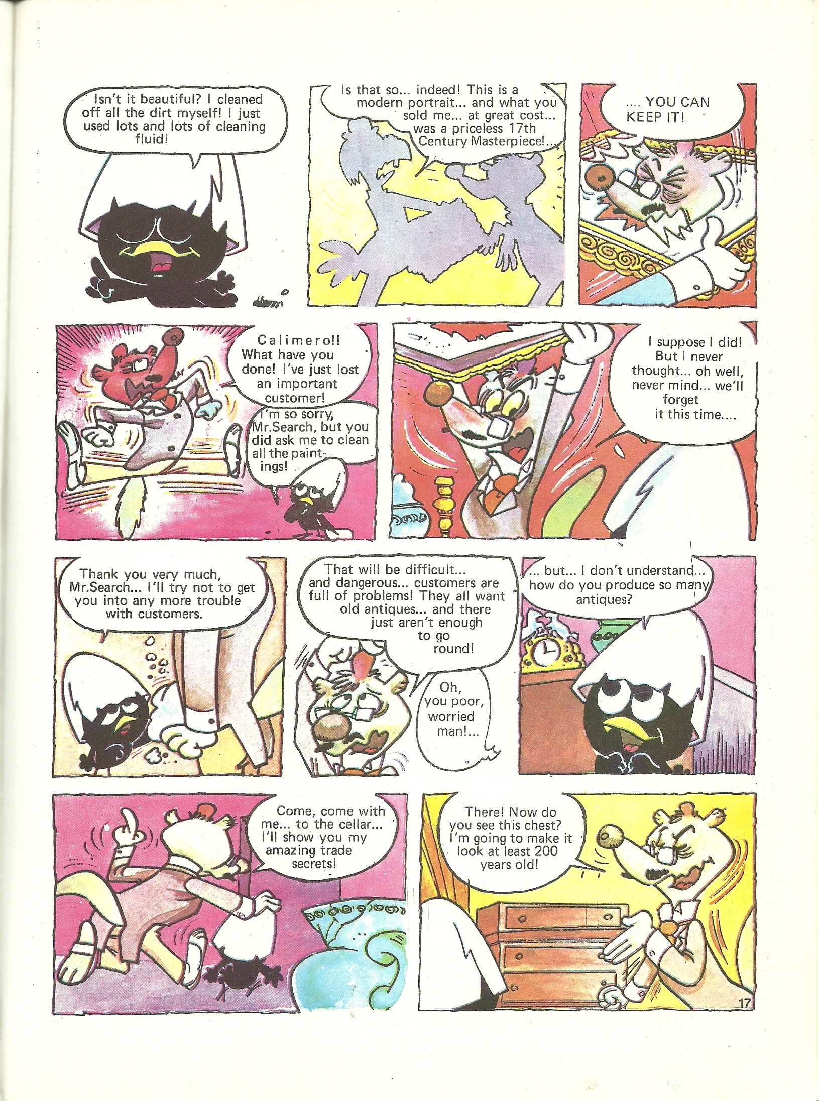 Read online Pagot's Calimero comic -  Issue # Full - 18