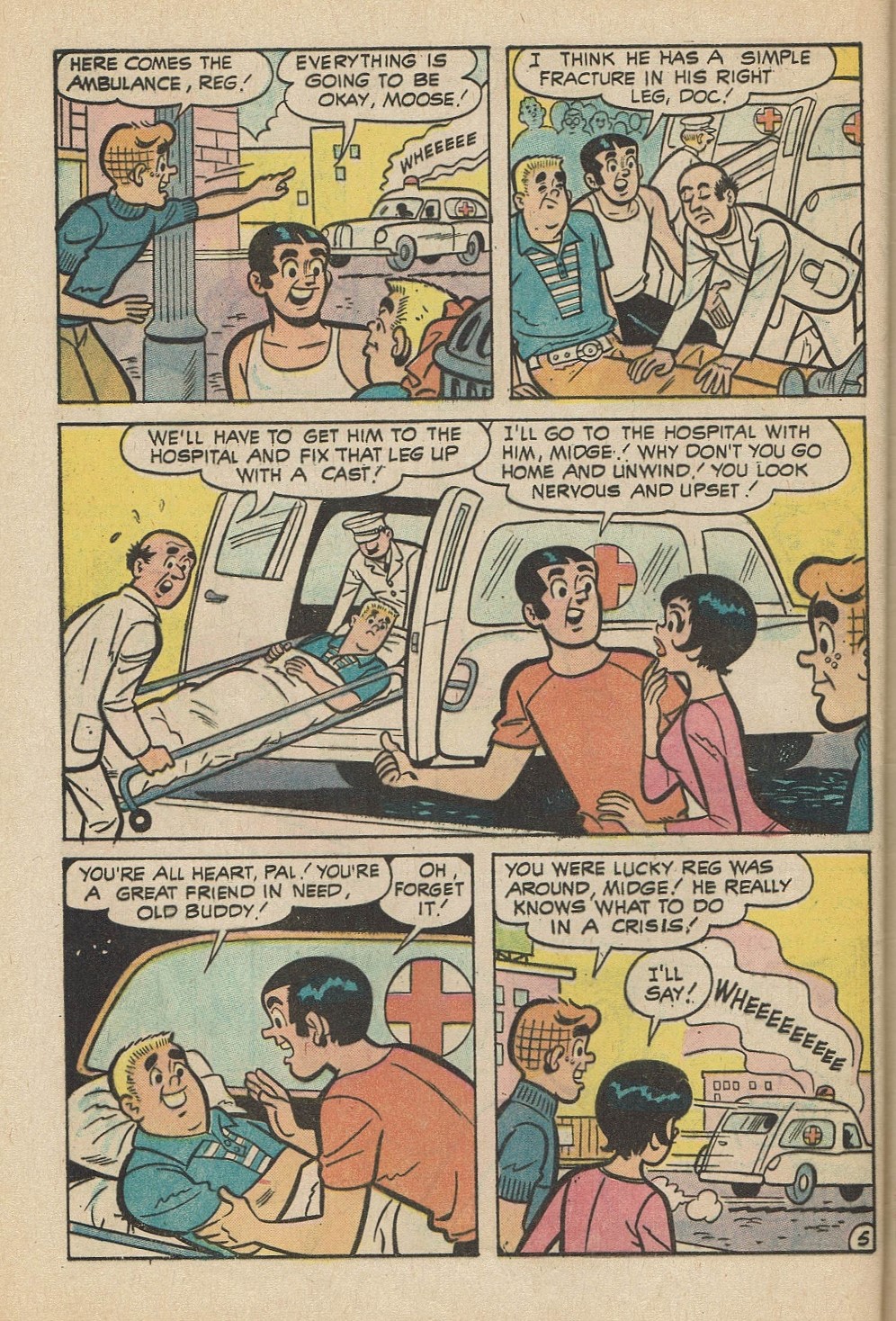Read online Reggie and Me (1966) comic -  Issue #56 - 47