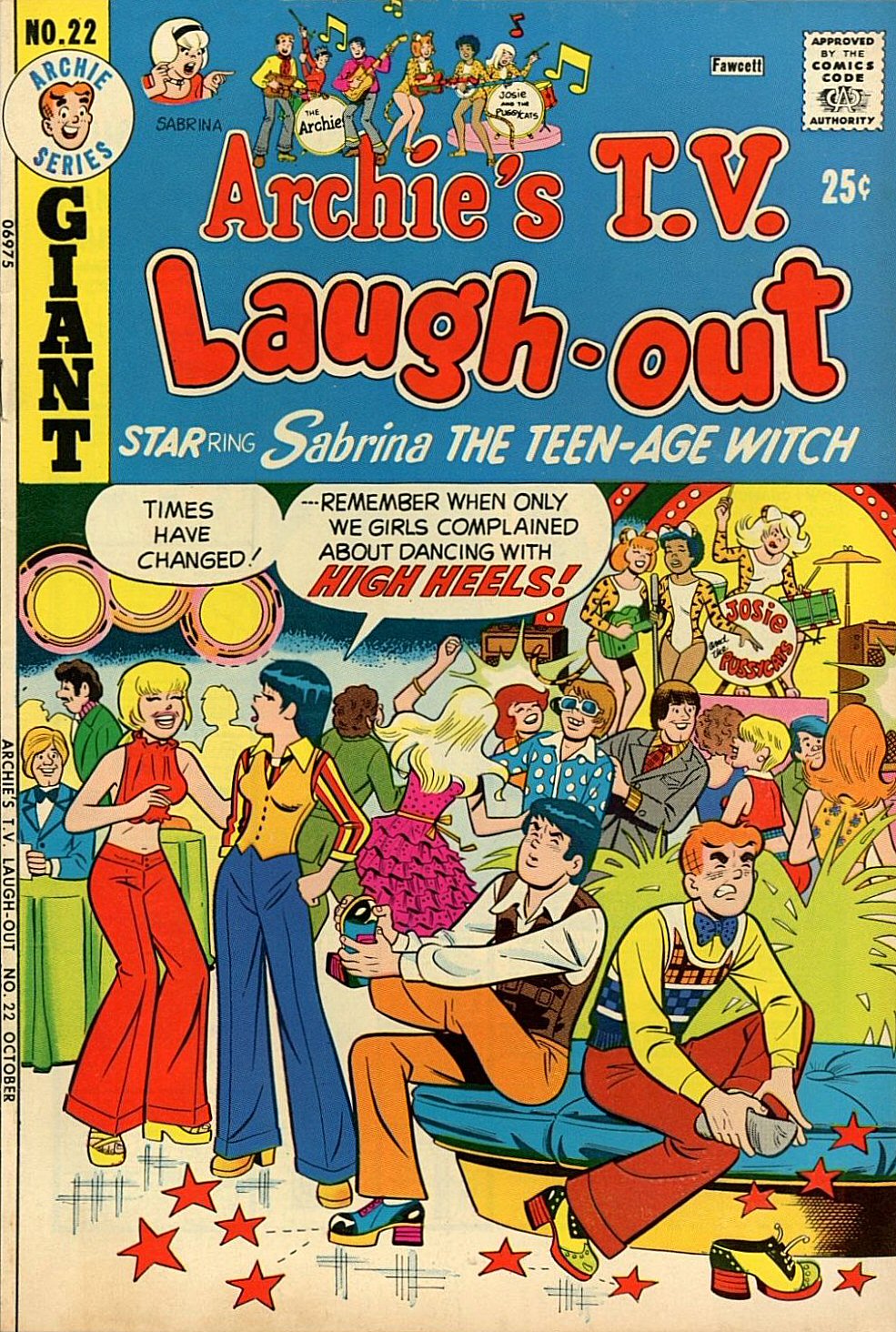 Read online Archie's TV Laugh-Out comic -  Issue #22 - 1