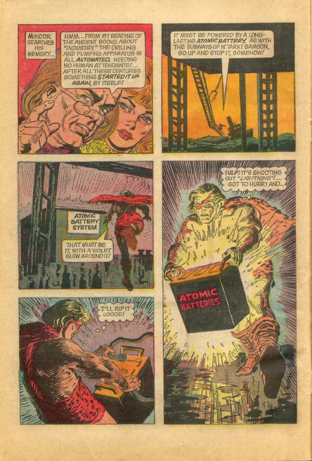 Read online Mighty Samson (1964) comic -  Issue #14 - 10