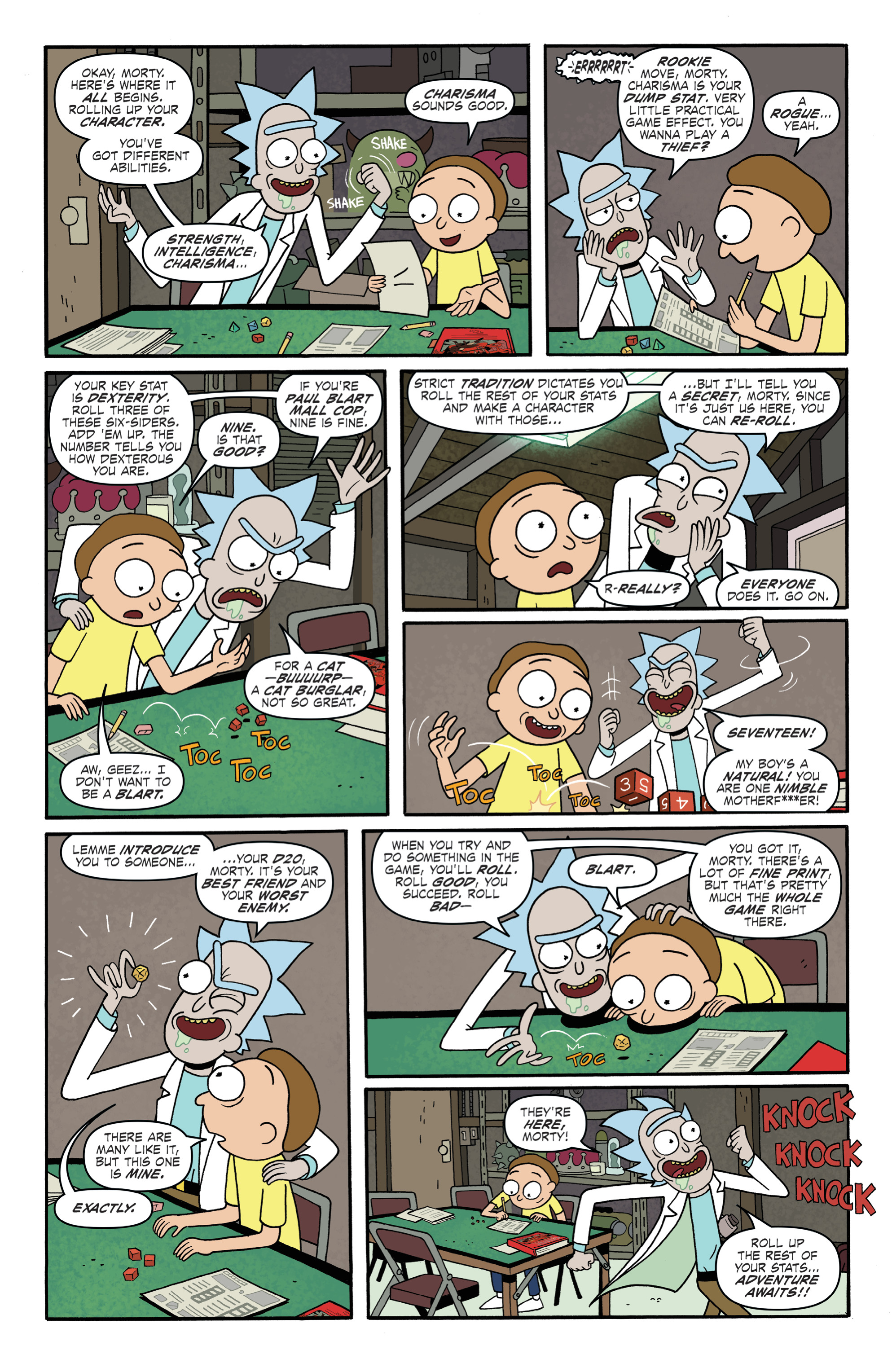 Read online Rick and Morty vs Dungeons & Dragons comic -  Issue # _TPB - 17