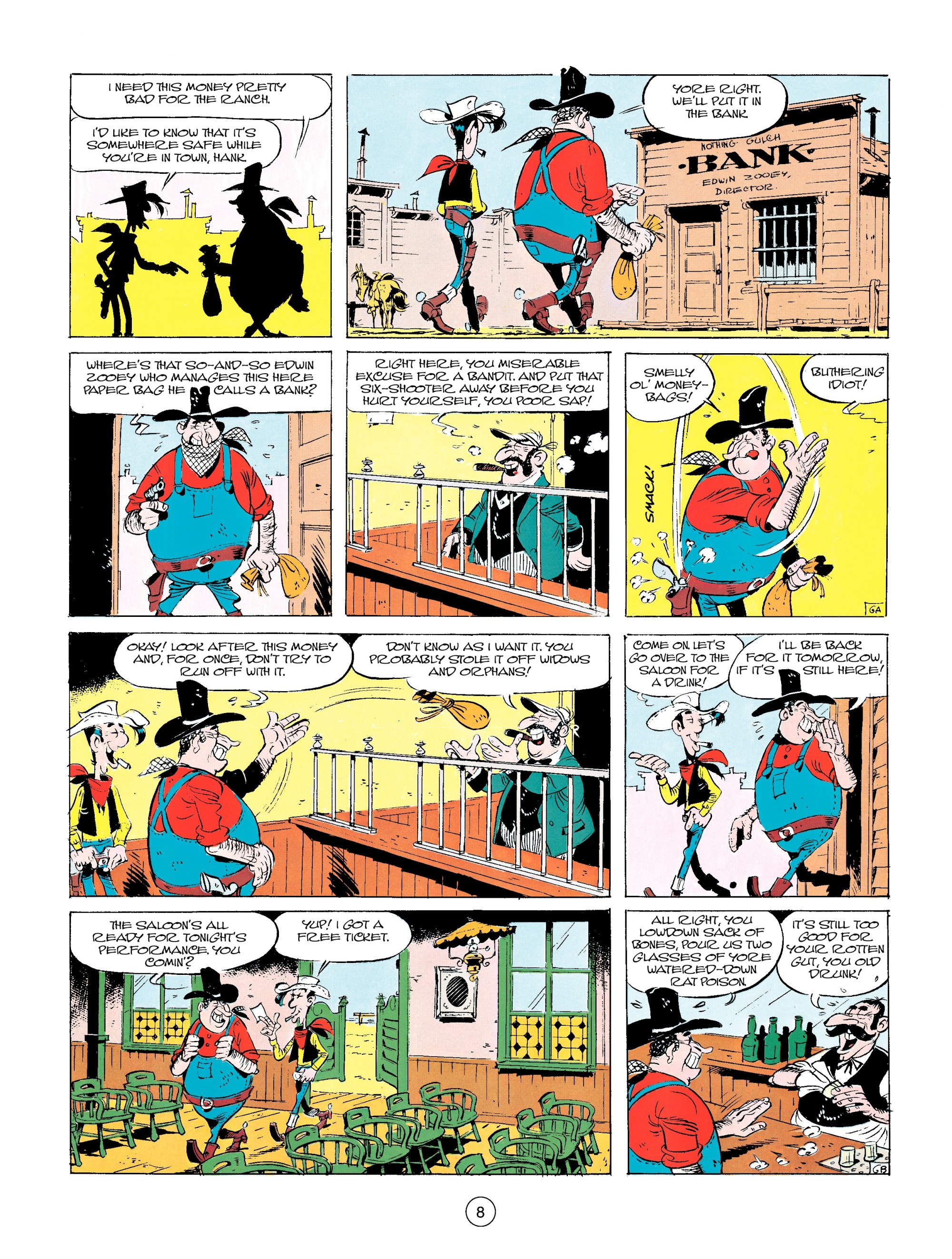 Read online A Lucky Luke Adventure comic -  Issue #14 - 8