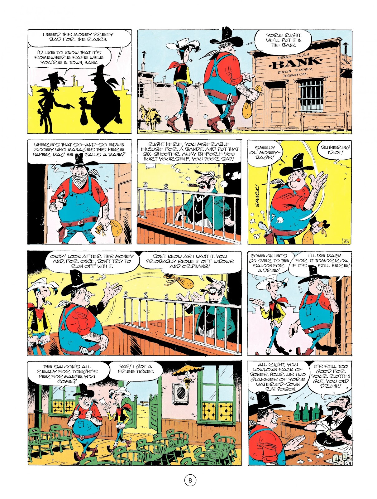 A Lucky Luke Adventure issue 14 - Page 8