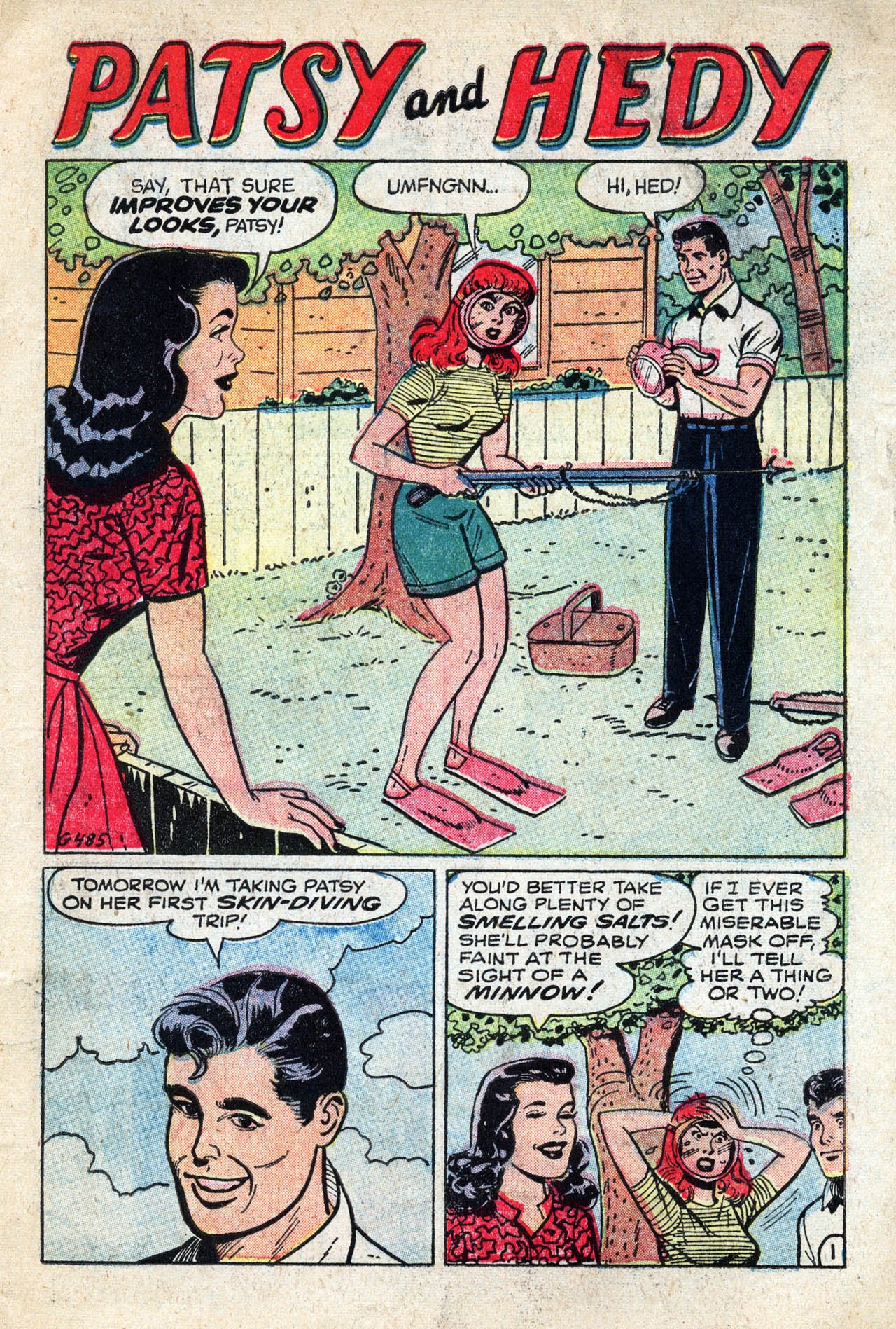 Read online Patsy and Hedy comic -  Issue #37 - 3