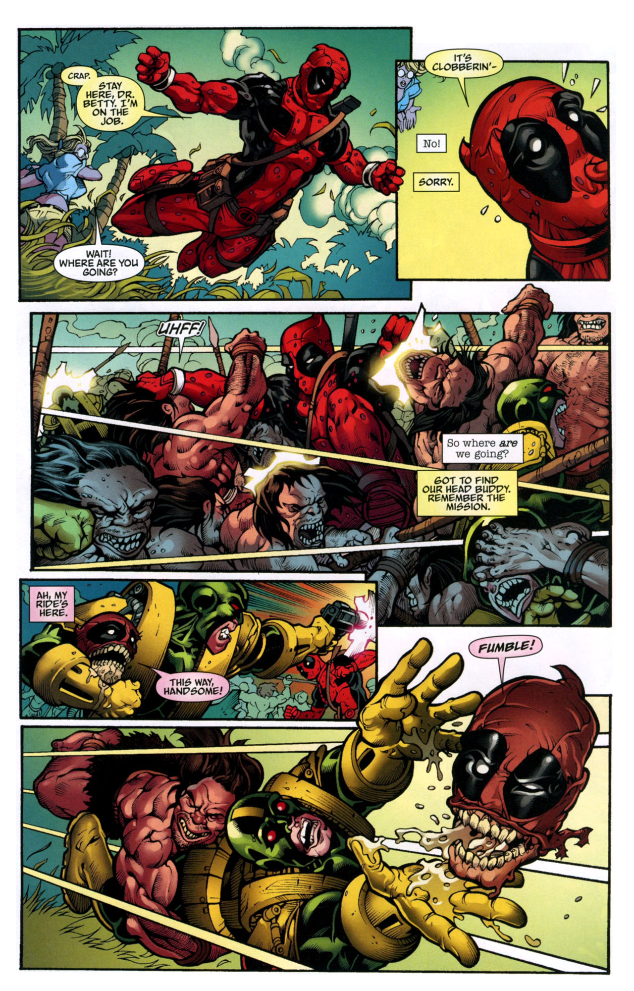 Read online Deadpool: Merc With a Mouth comic -  Issue #3 - 15