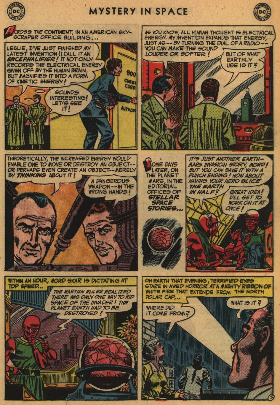 Read online Mystery in Space (1951) comic -  Issue #12 - 5