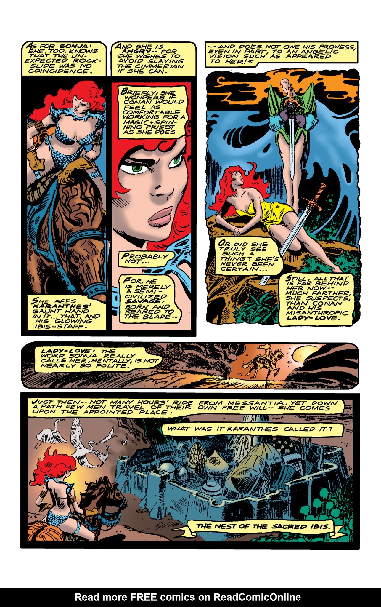 Read online The Adventures of Red Sonja comic -  Issue # TPB 1 - 119