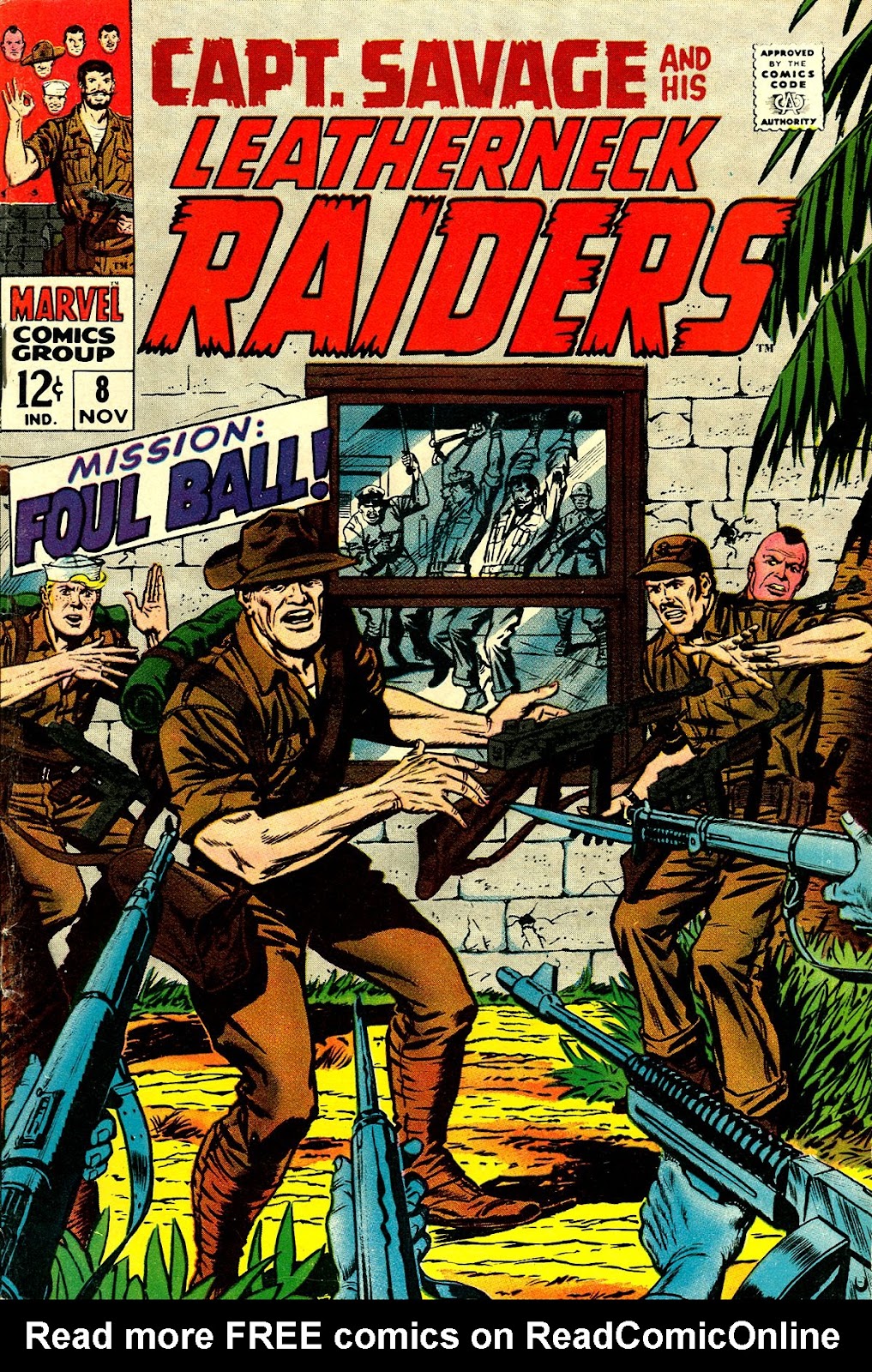 Captain Savage and his Leatherneck Raiders 8 Page 1