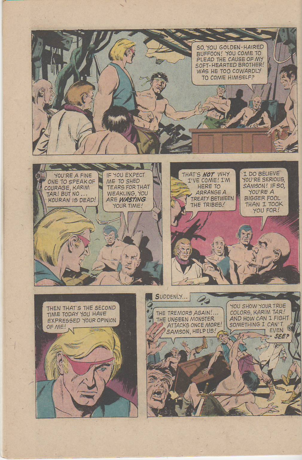 Read online Mighty Samson (1964) comic -  Issue #23 - 26