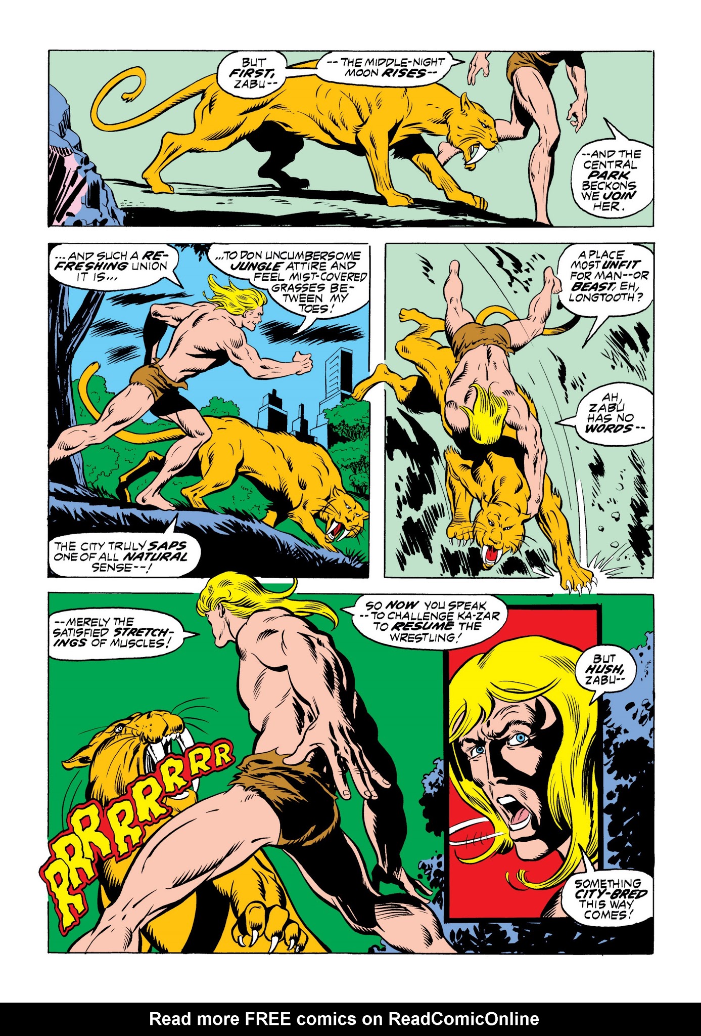 Read online Marvel Masterworks: Ka-Zar comic -  Issue # TPB 1 - 71