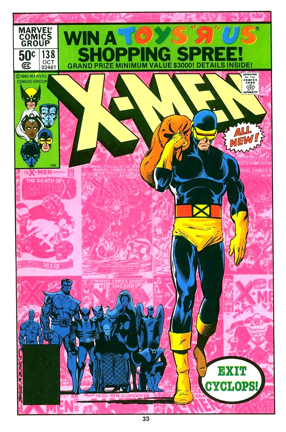 Read online The Official Marvel Index To The X-Men comic -  Issue #7 - 35
