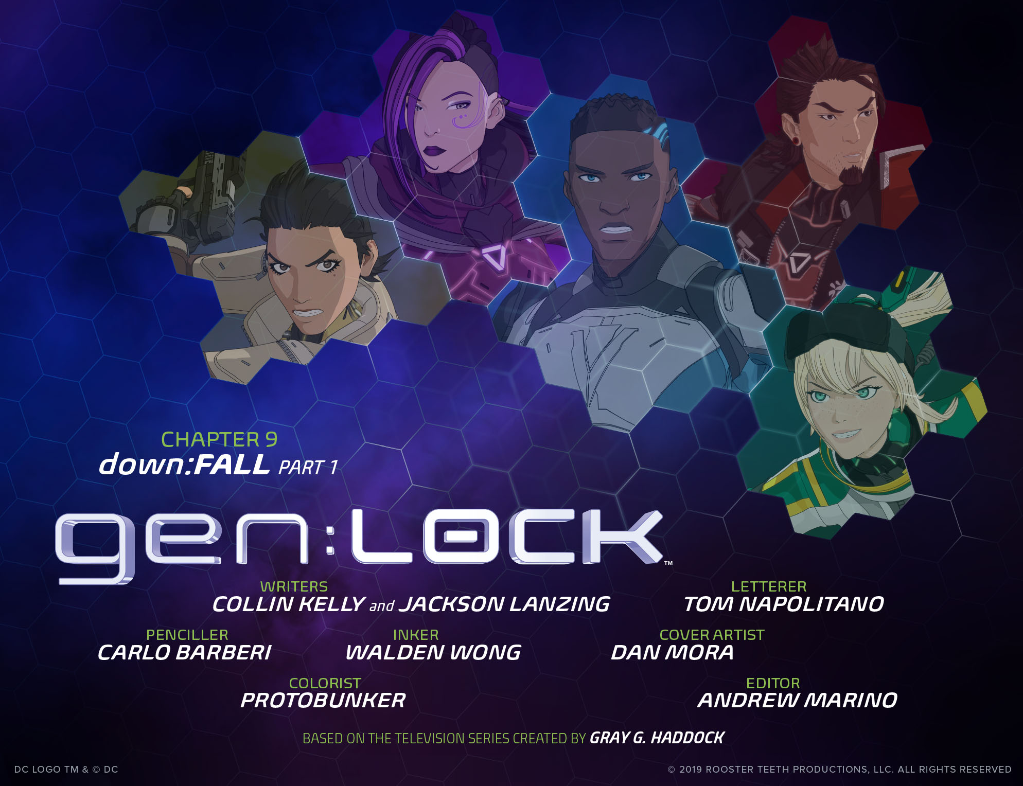 Read online gen:Lock comic -  Issue #9 - 3