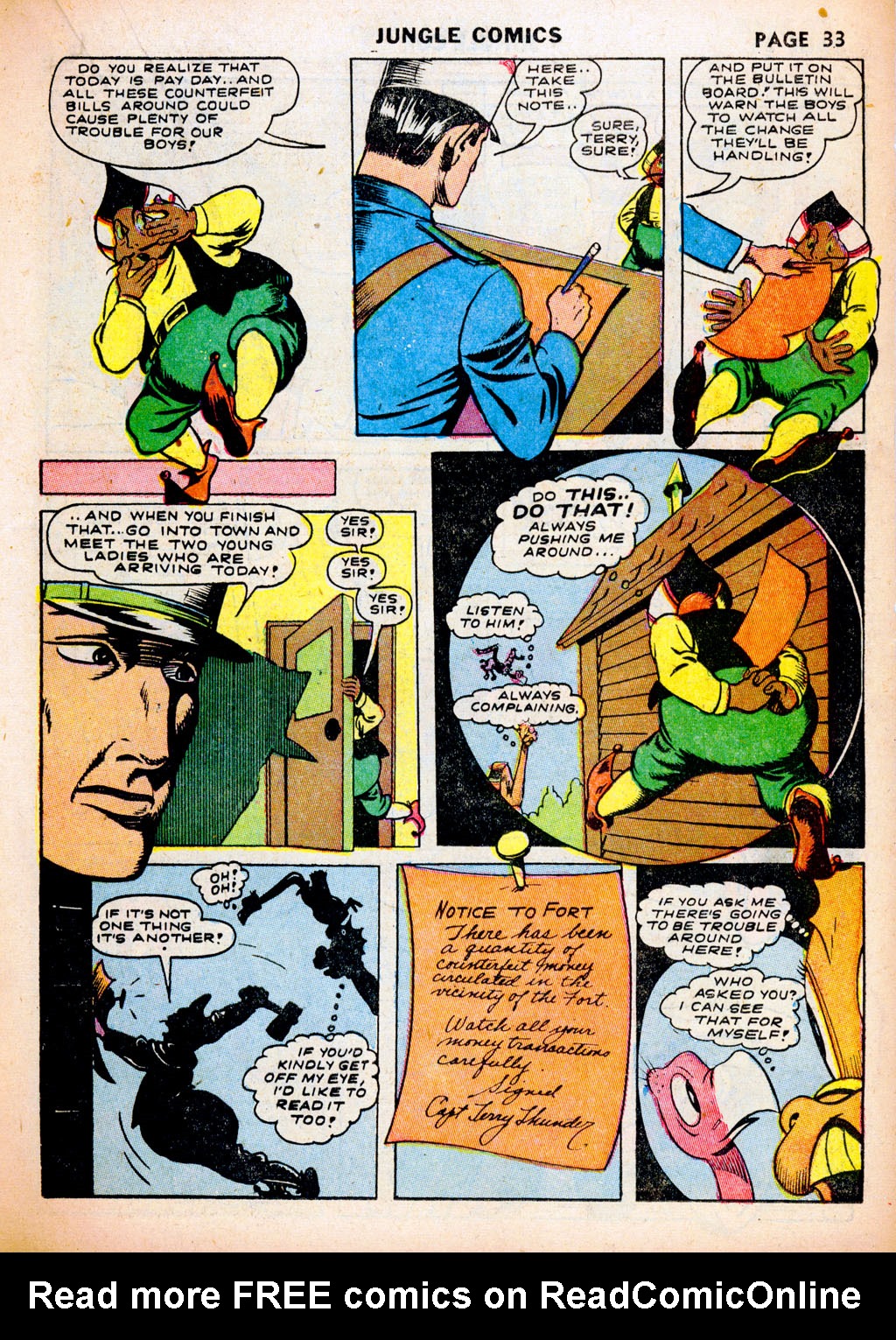 Read online Jungle Comics comic -  Issue #37 - 35