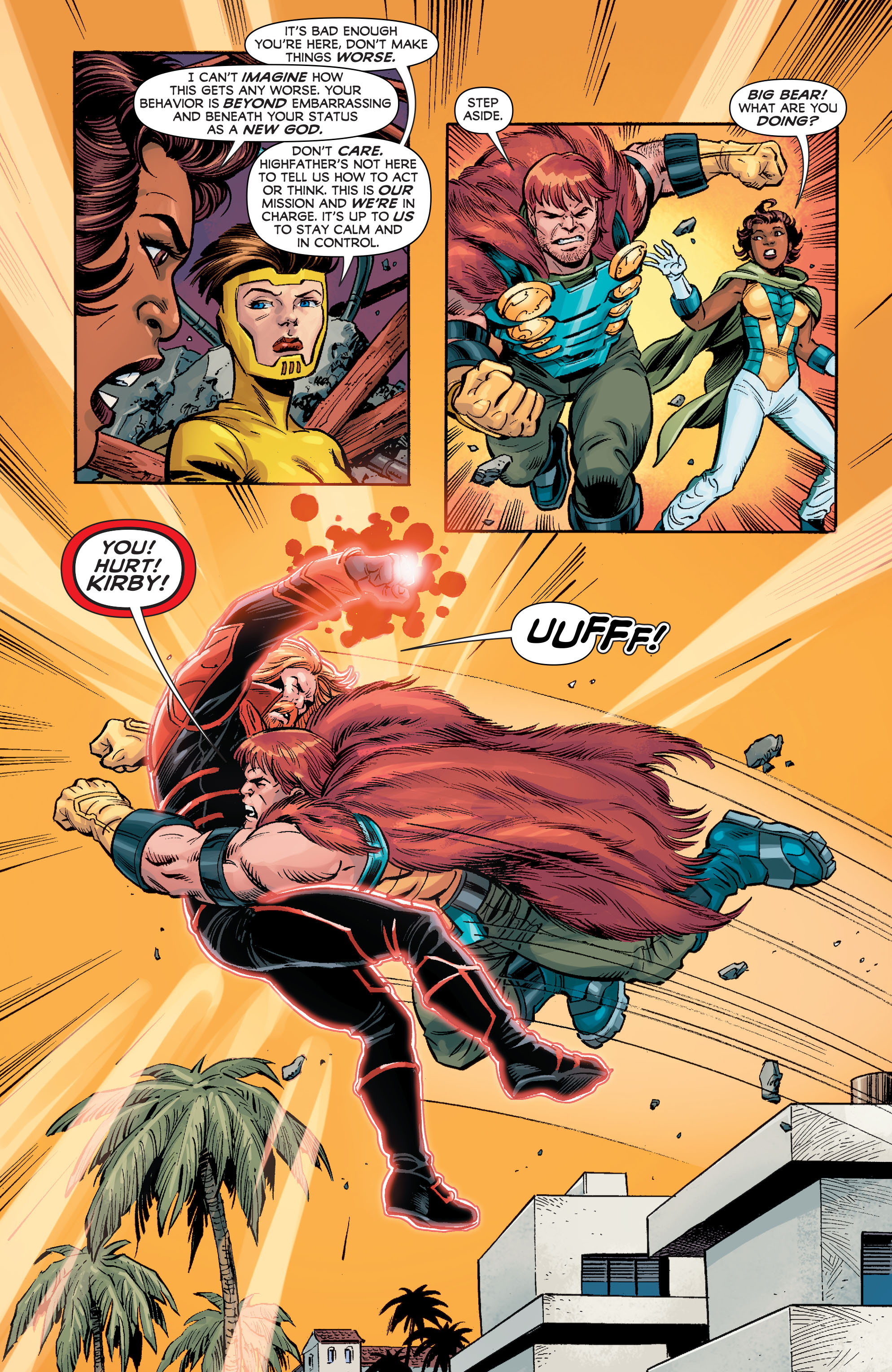 Read online Infinity Man and the Forever People comic -  Issue #5 - 10