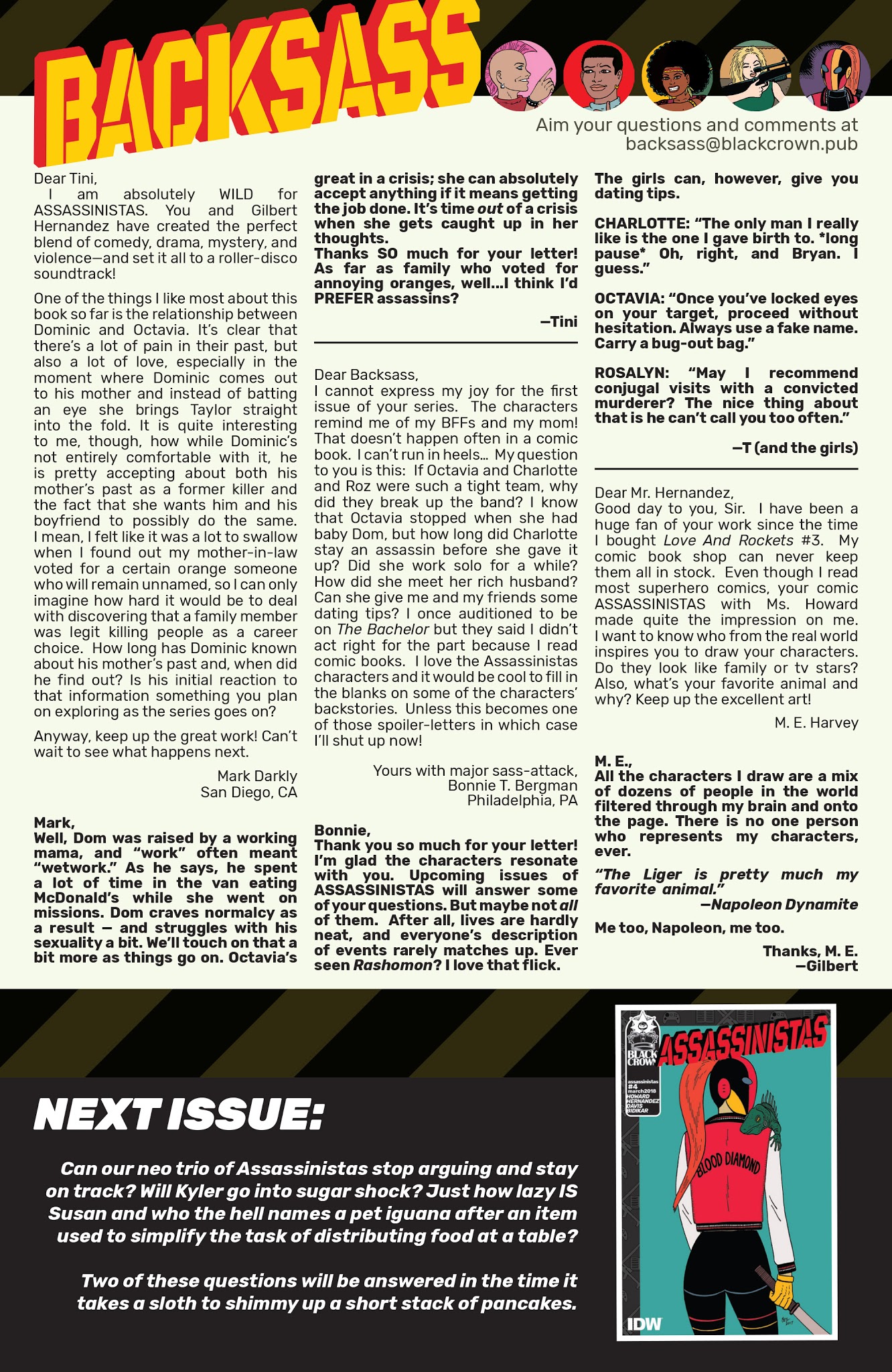 Read online Assassinistas comic -  Issue #3 - 26