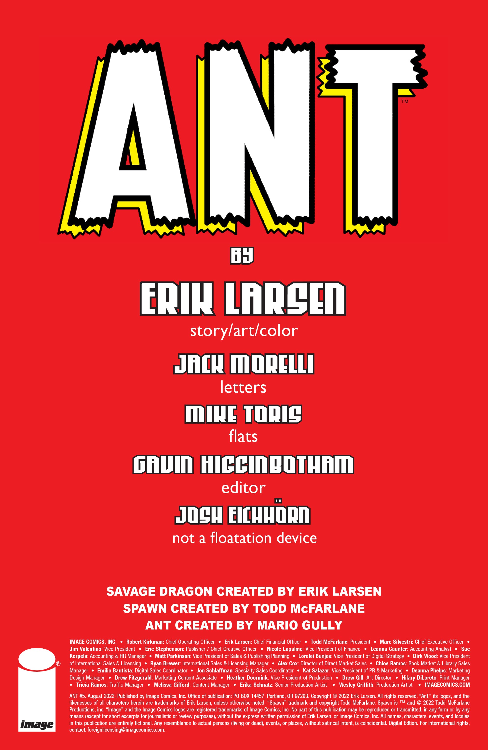 Read online Ant (2021) comic -  Issue #5 - 2