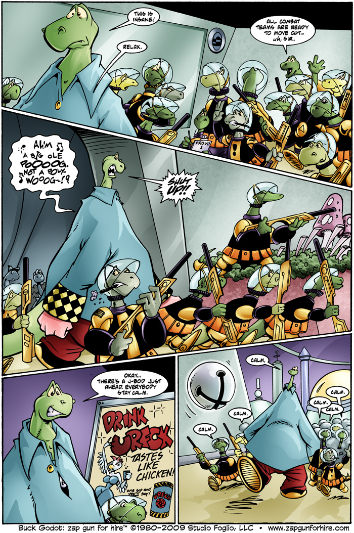 Read online Buck Godot - Zap Gun For Hire comic -  Issue #8 - 11