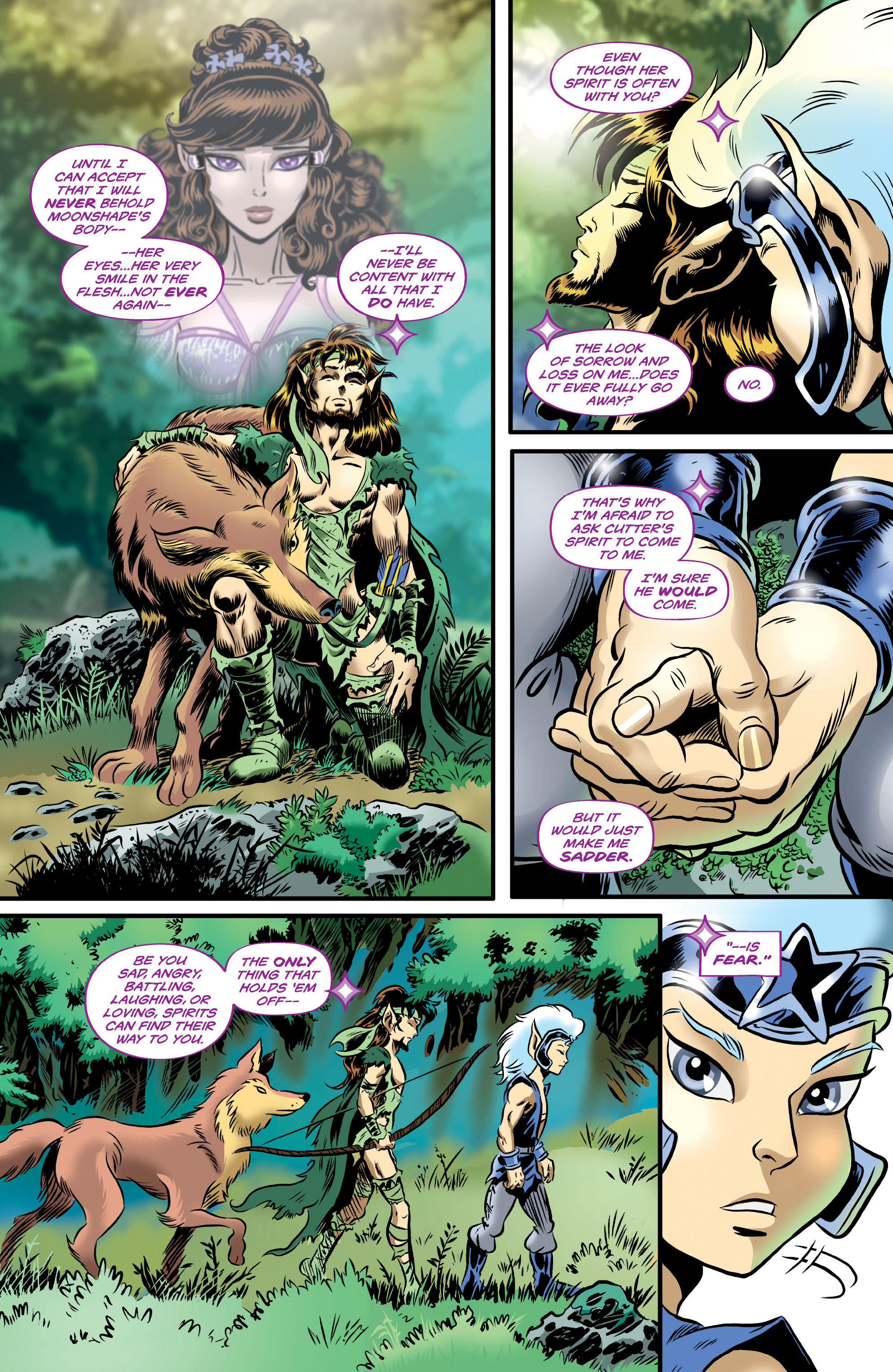 Read online Elfquest: Stargazer's Hunt comic -  Issue #1 - 17