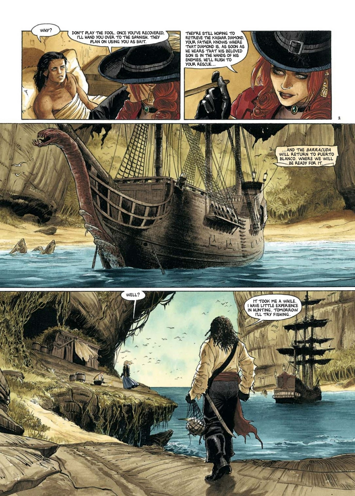 Read online Barracuda comic -  Issue #5 - 6