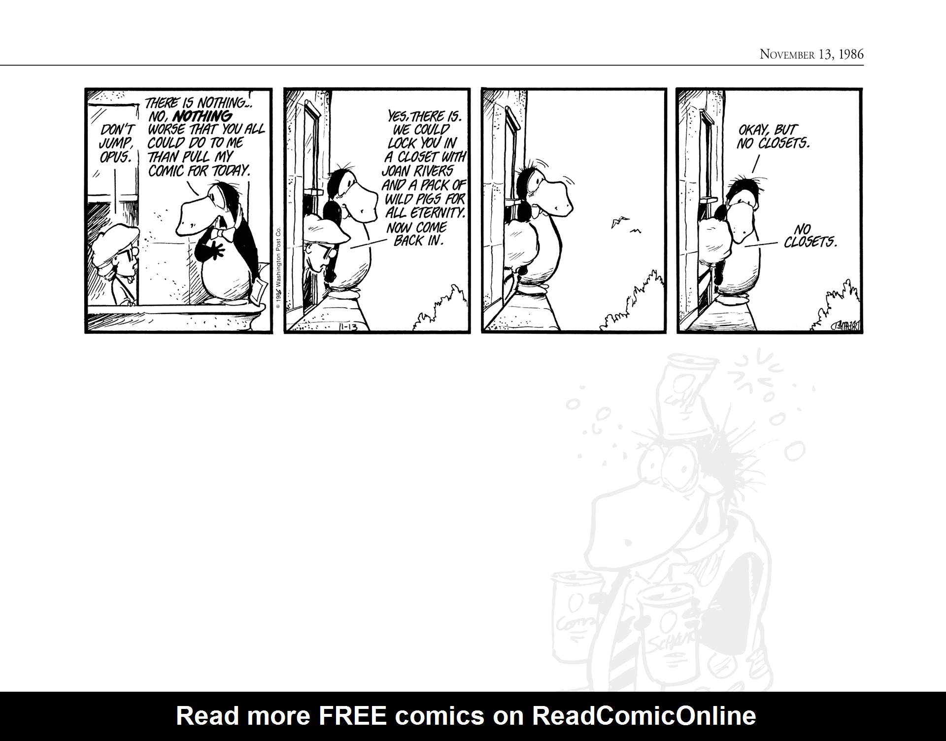 Read online The Bloom County Digital Library comic -  Issue # TPB 6 (Part 3) - 76