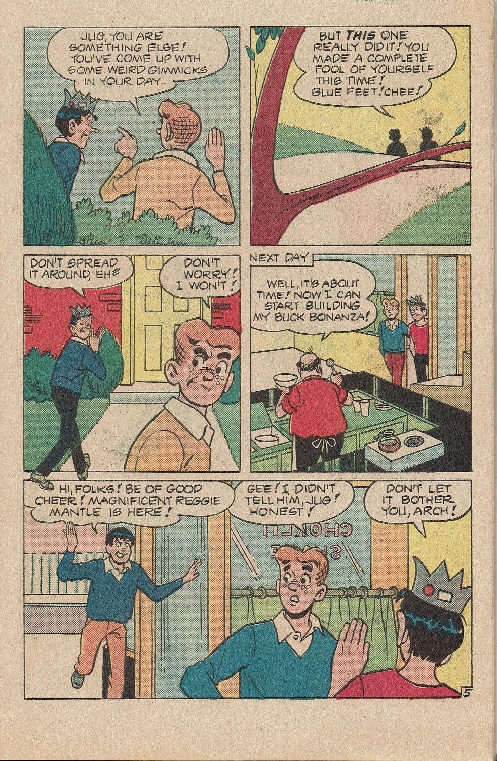 Read online Jughead (1965) comic -  Issue #344 - 7