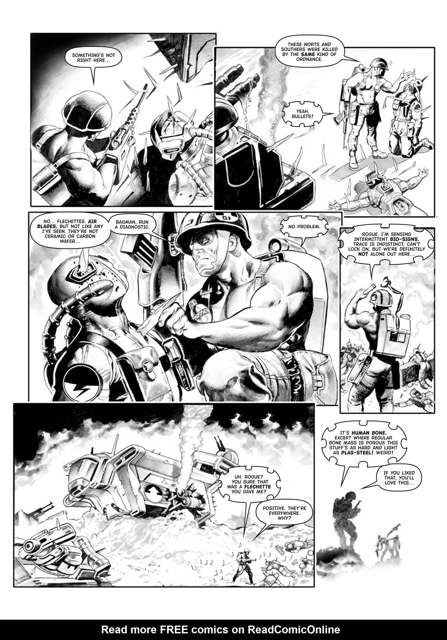 Read online Rogue Trooper: Tales of Nu-Earth comic -  Issue # TPB 4 - 218