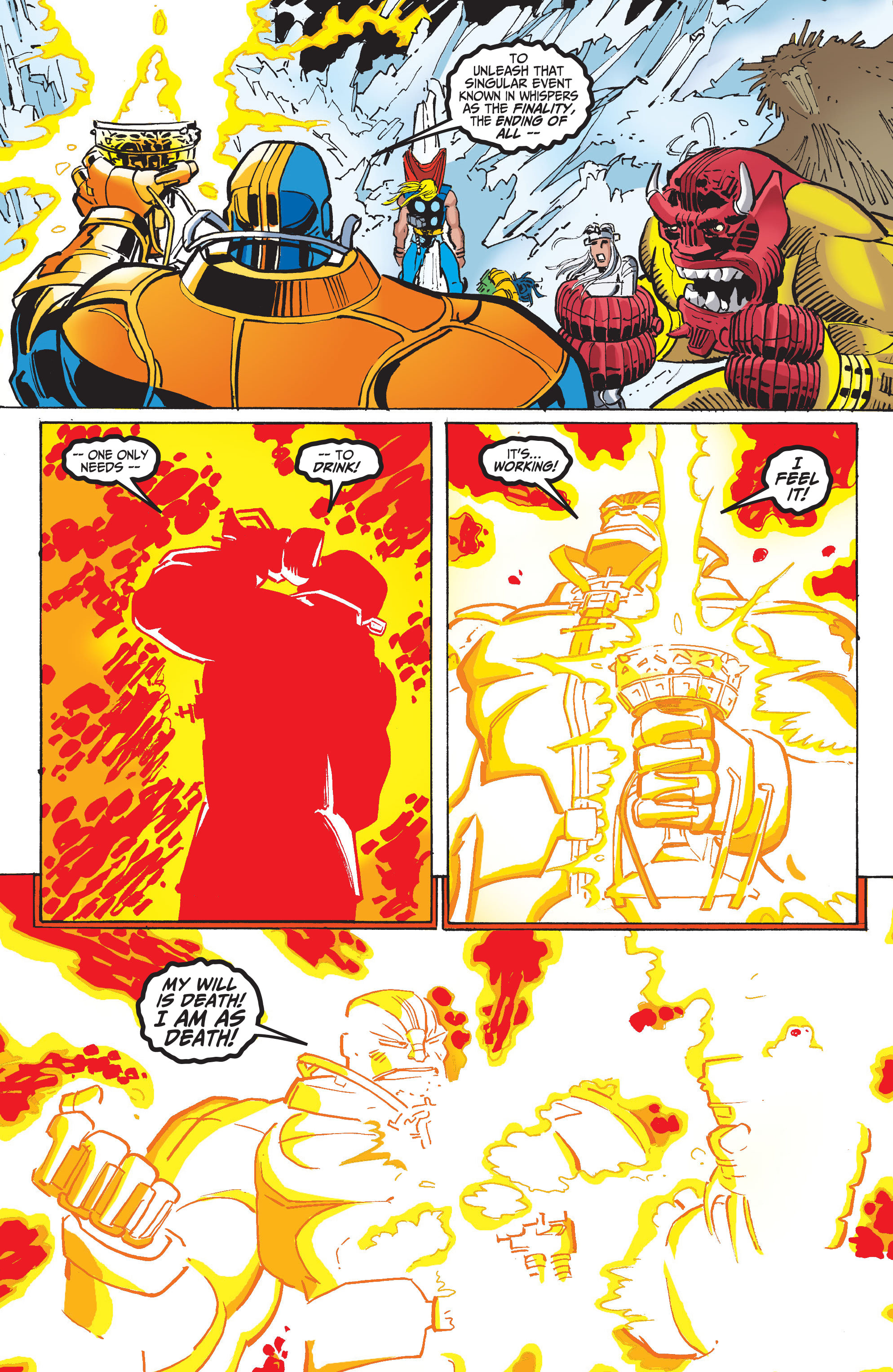 Read online Thanos Loses comic -  Issue # TPB - 35